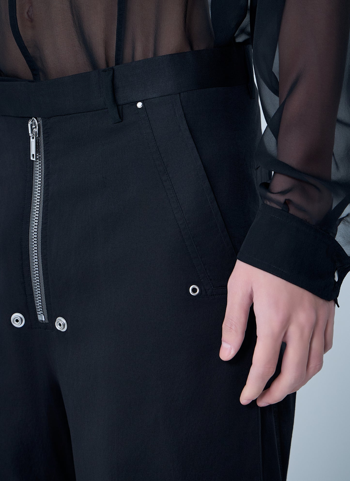 Rick Owens Men Tailored Wide Belas Pants RICK OWENS