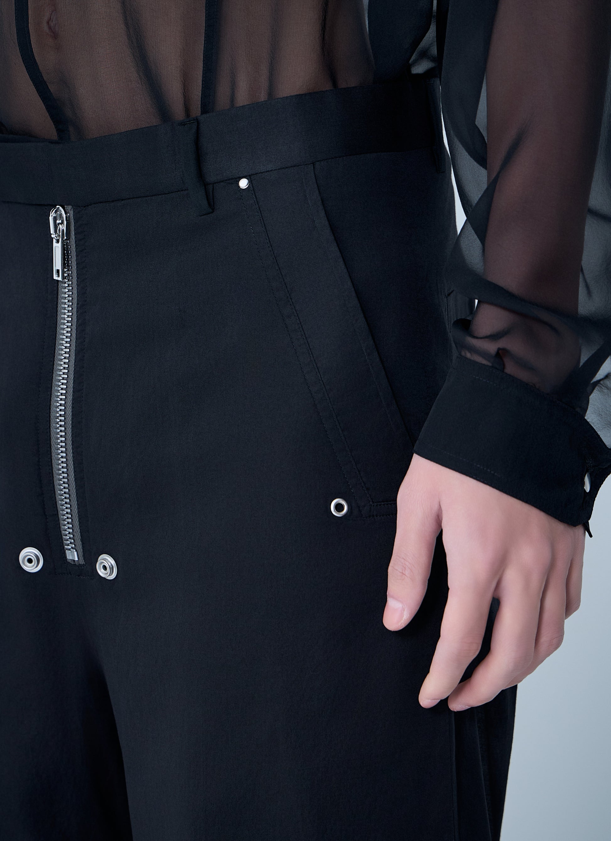 Rick Owens Men Tailored Wide Belas Pants RICK OWENS