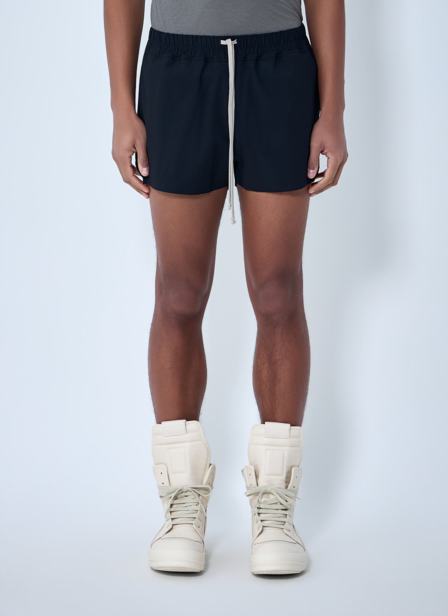 Rick Owens Men Elasticated Waistband Shorts RICK OWENS