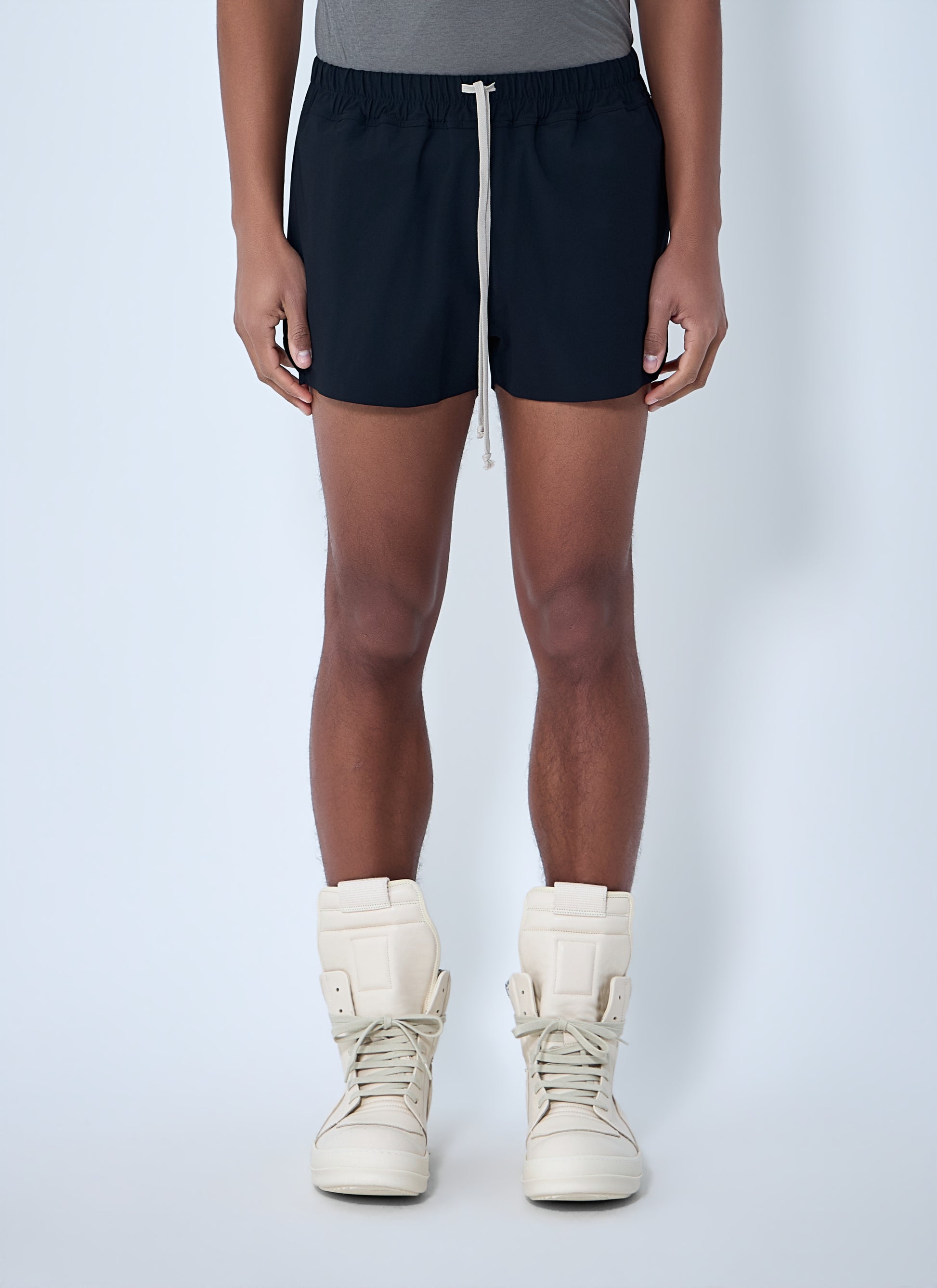 Rick Owens Men Elasticated Waistband Shorts RICK OWENS