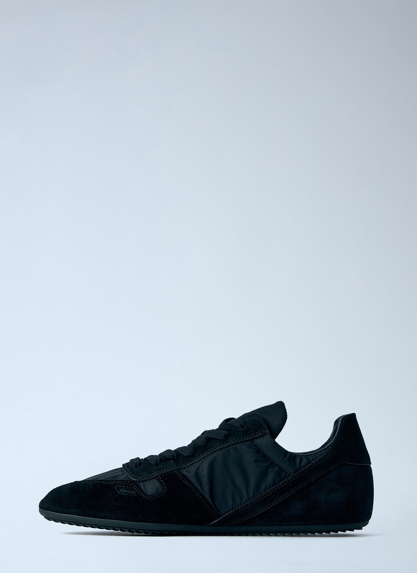 Rick Owens Men Minimal Suede-Trimmed Sneakers RICK OWENS