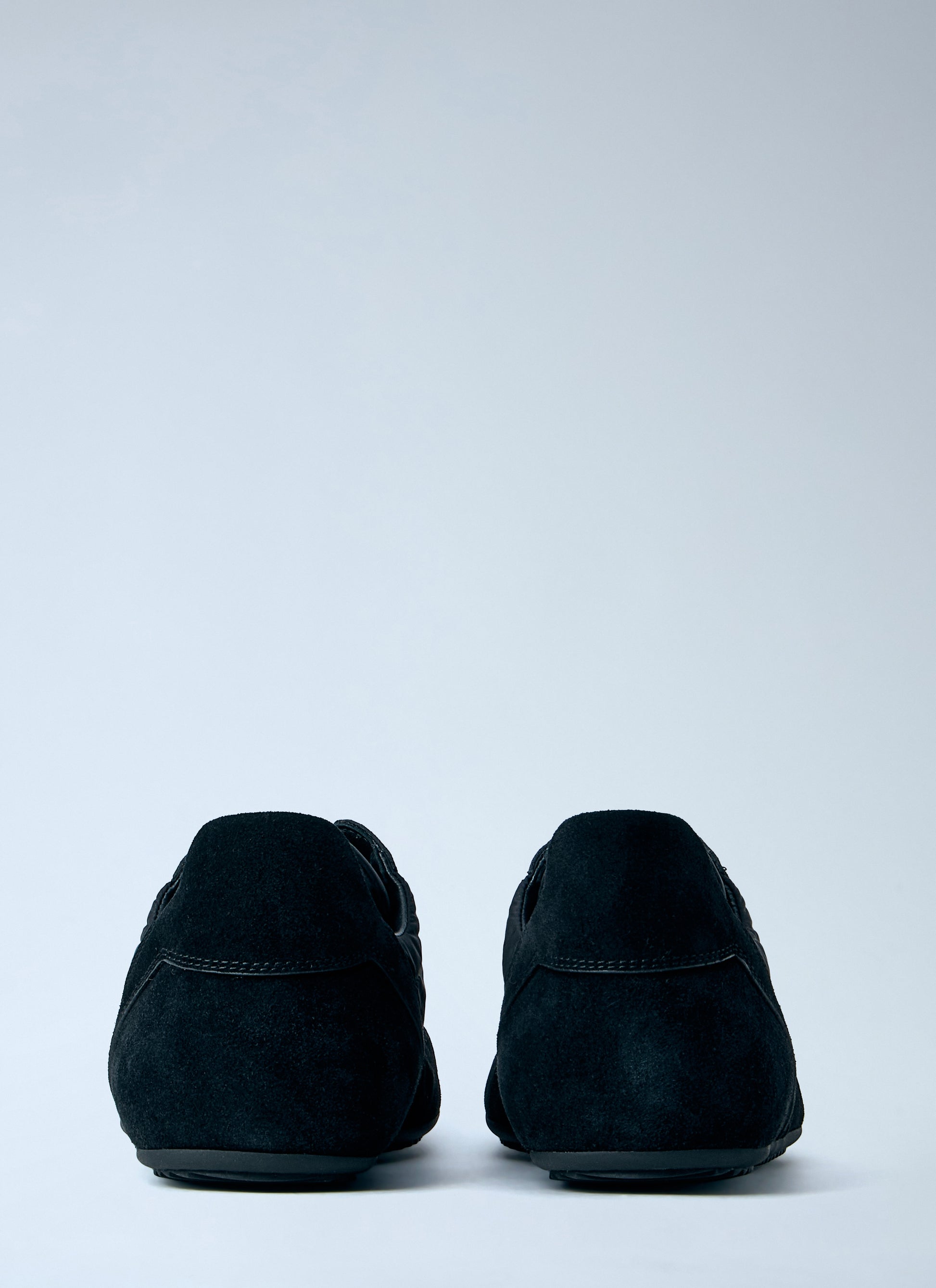 Rick Owens Men Minimal Suede-Trimmed Sneakers RICK OWENS