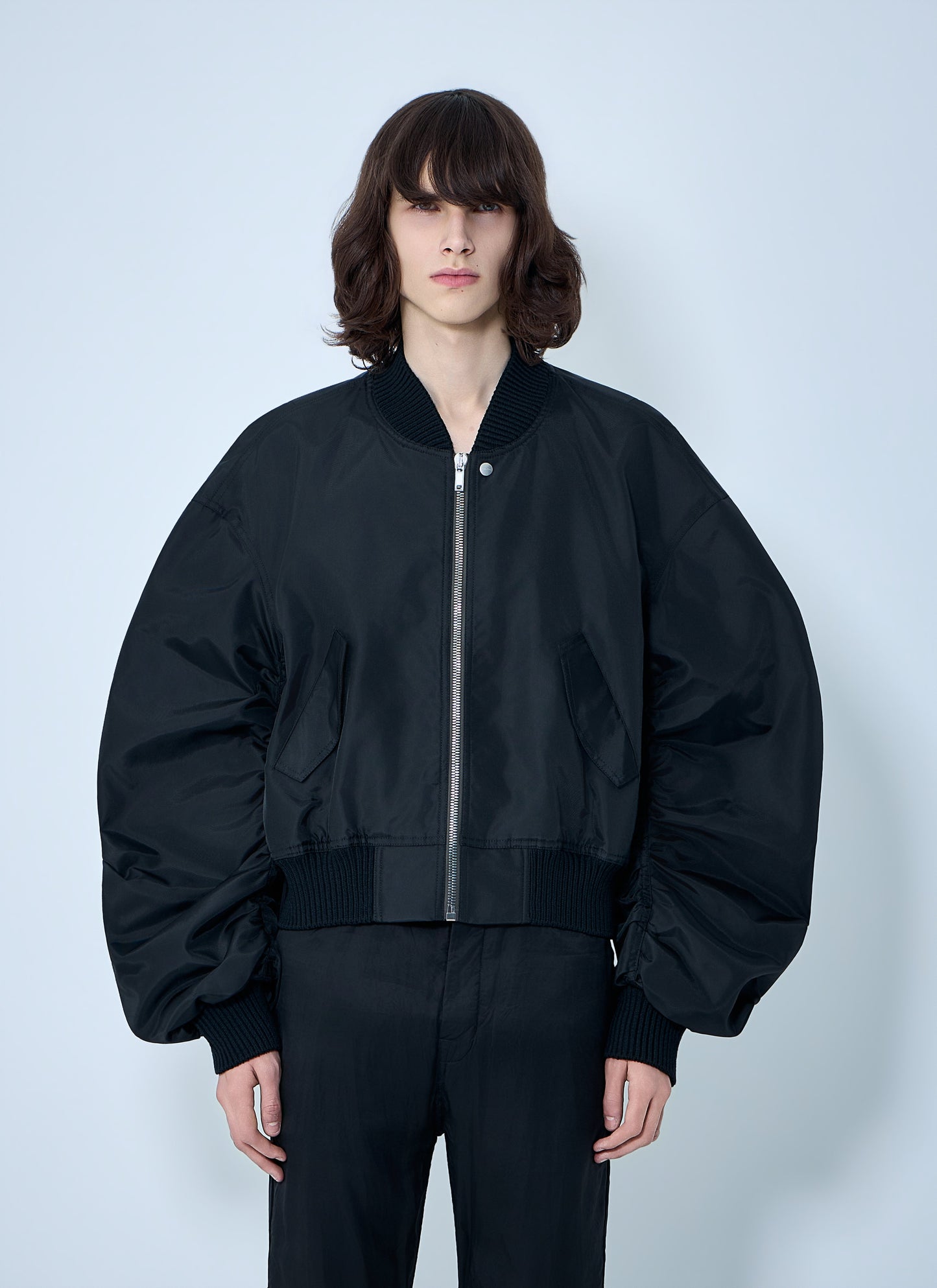 Rick Owens Men Flight Bomber Jacket RICK OWENS