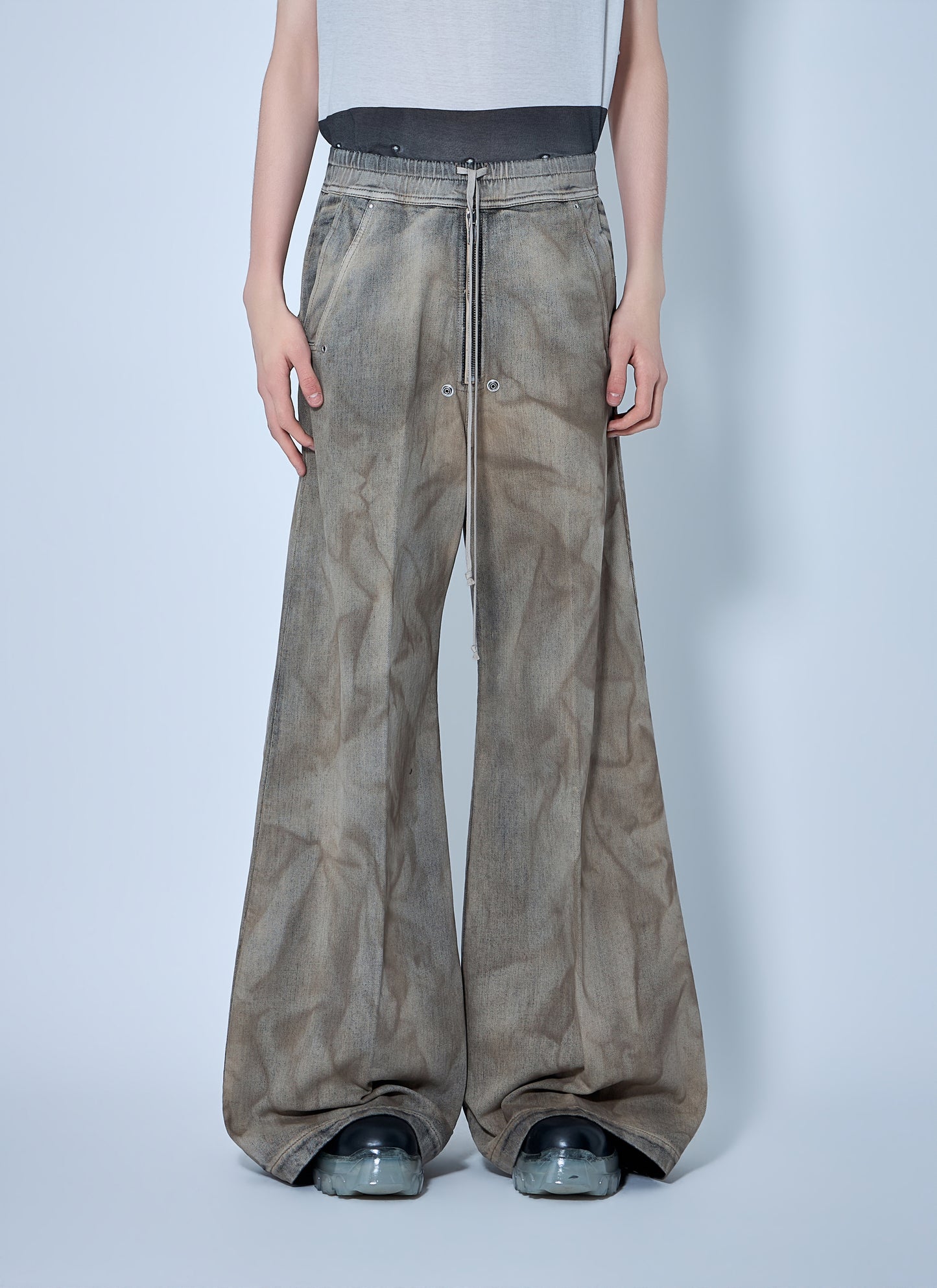Rick Owens Men Wide Bela Pants RICK OWENS