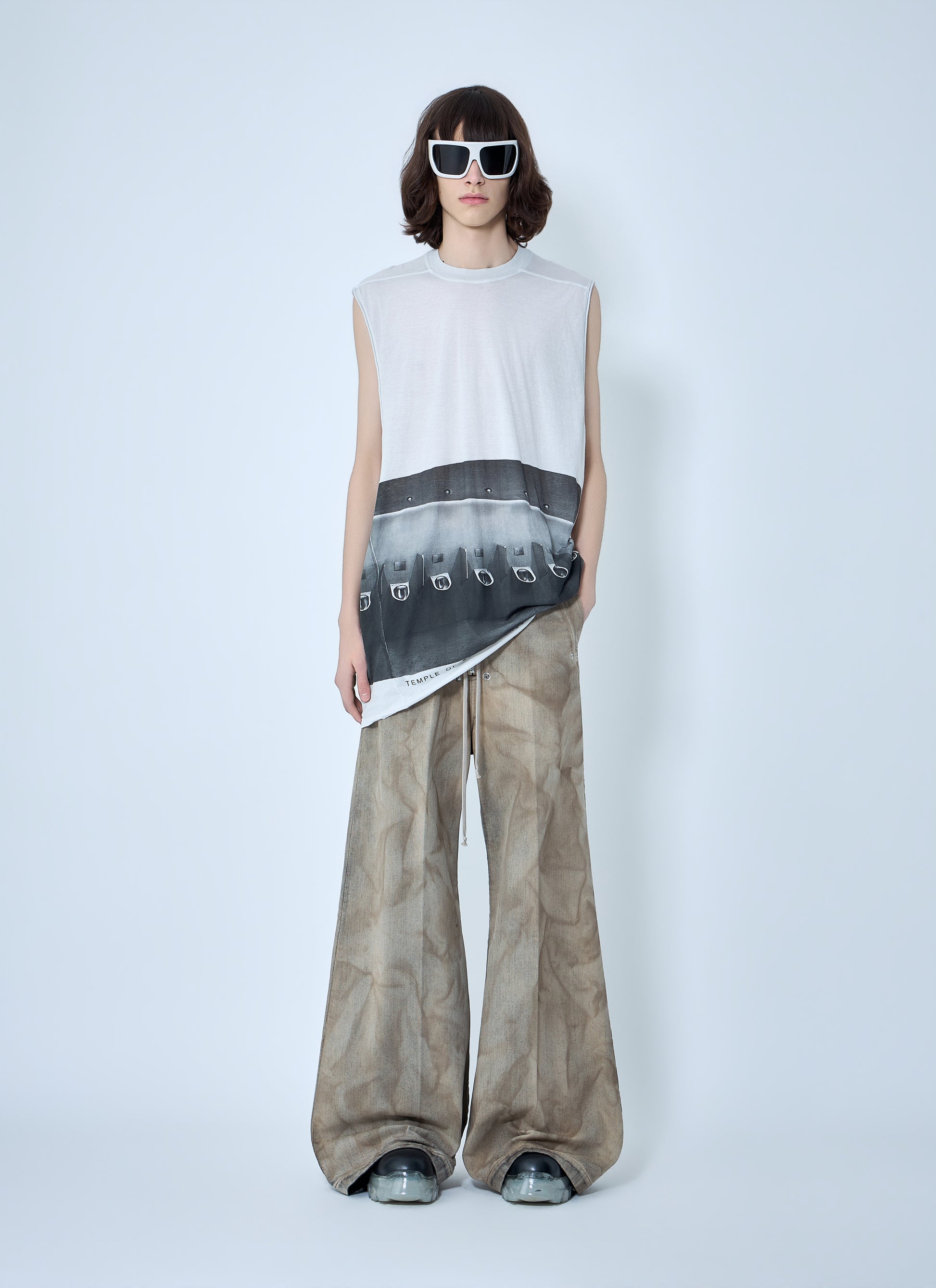 Rick Owens Men Wide Bela Pants RICK OWENS