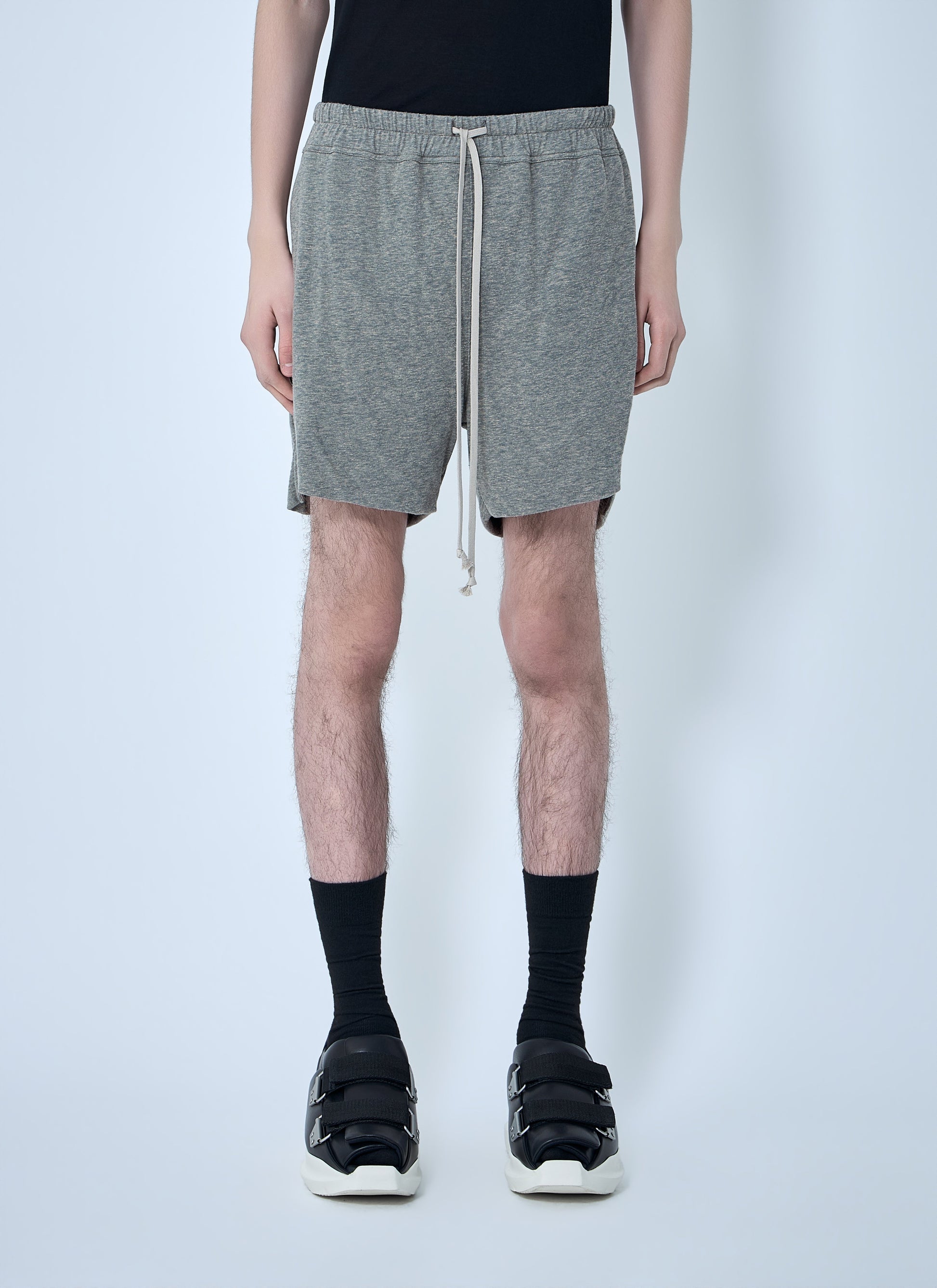 Rick Owens Men Elasticated Waist Jersey Shorts RICK OWENS