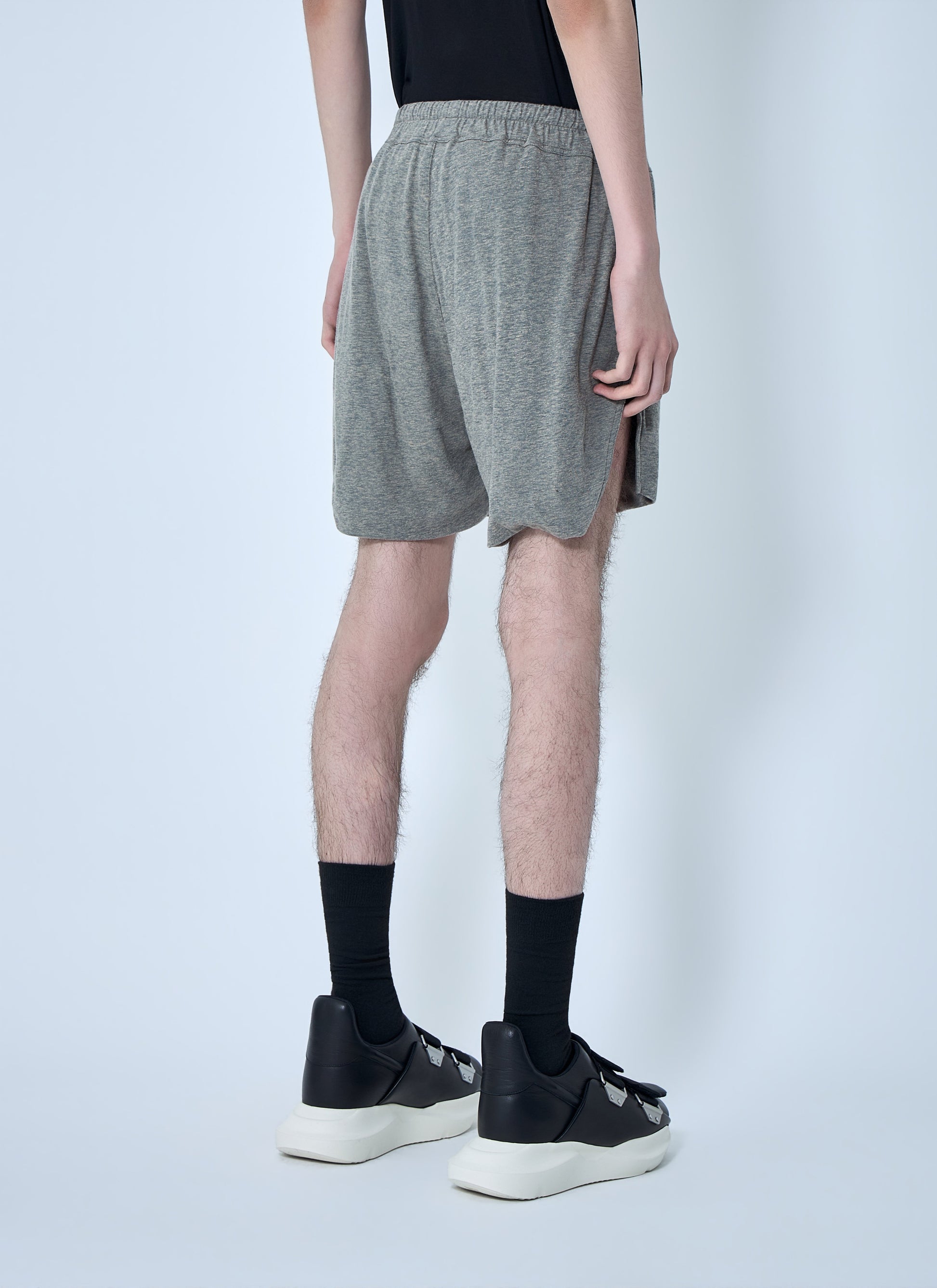 Rick Owens Men Elasticated Waist Jersey Shorts RICK OWENS