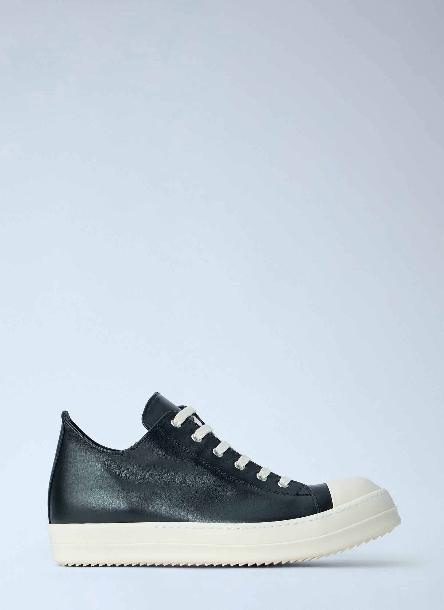 Rick Owens Men Leather Low-Top Sneakers RICK OWENS