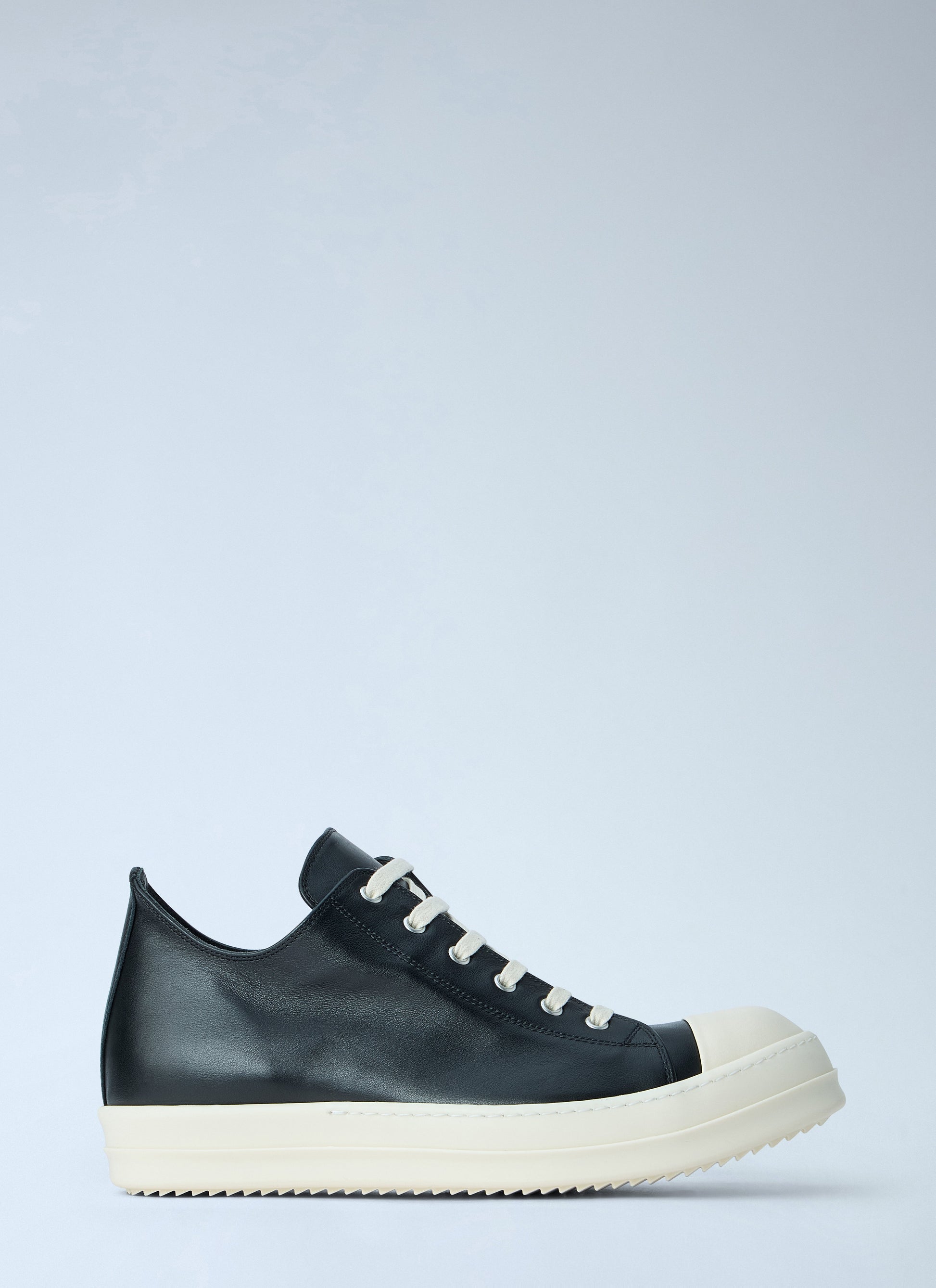 Rick Owens Men Leather Low-Top Sneakers RICK OWENS