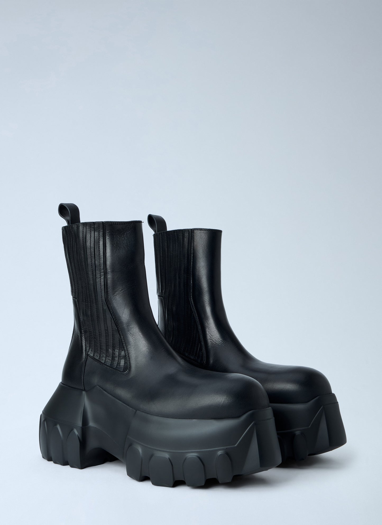 Rick Owens Men Beatle Mega Tractor Boots