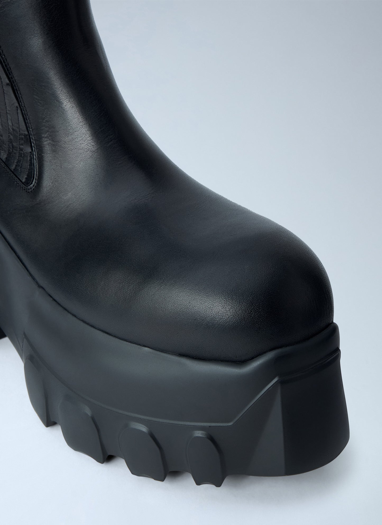 Rick Owens Men Beatle Mega Tractor Boots