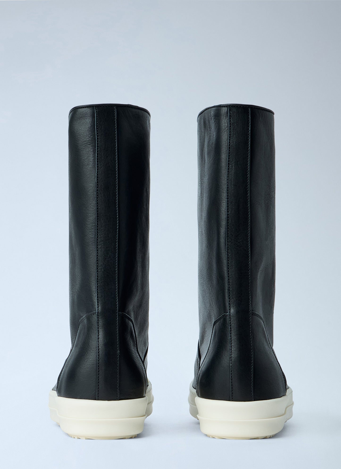 Rick Owens Men High Leather Boots