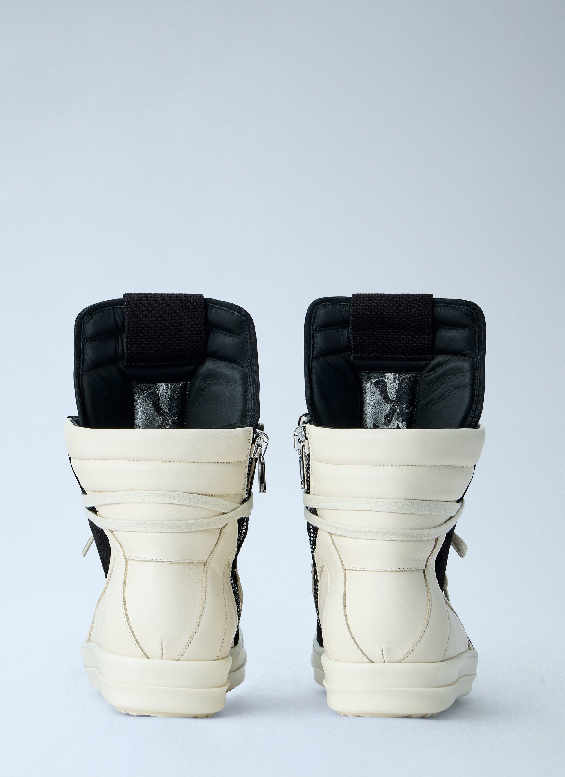 Rick Owens Men High-Top Suede Geobasket Sneakers RICK OWENS