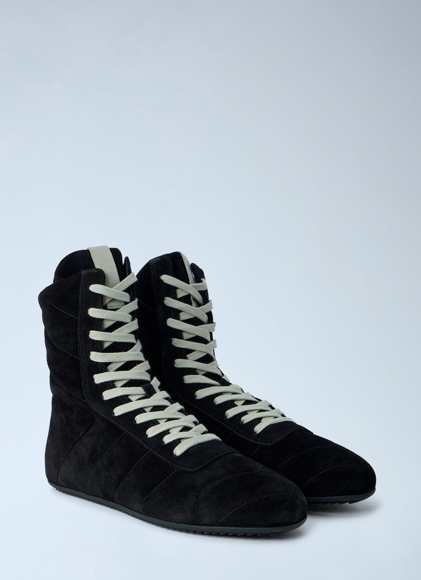 Rick Owens Men Quilted Minimal High Sneakers RICK OWENS