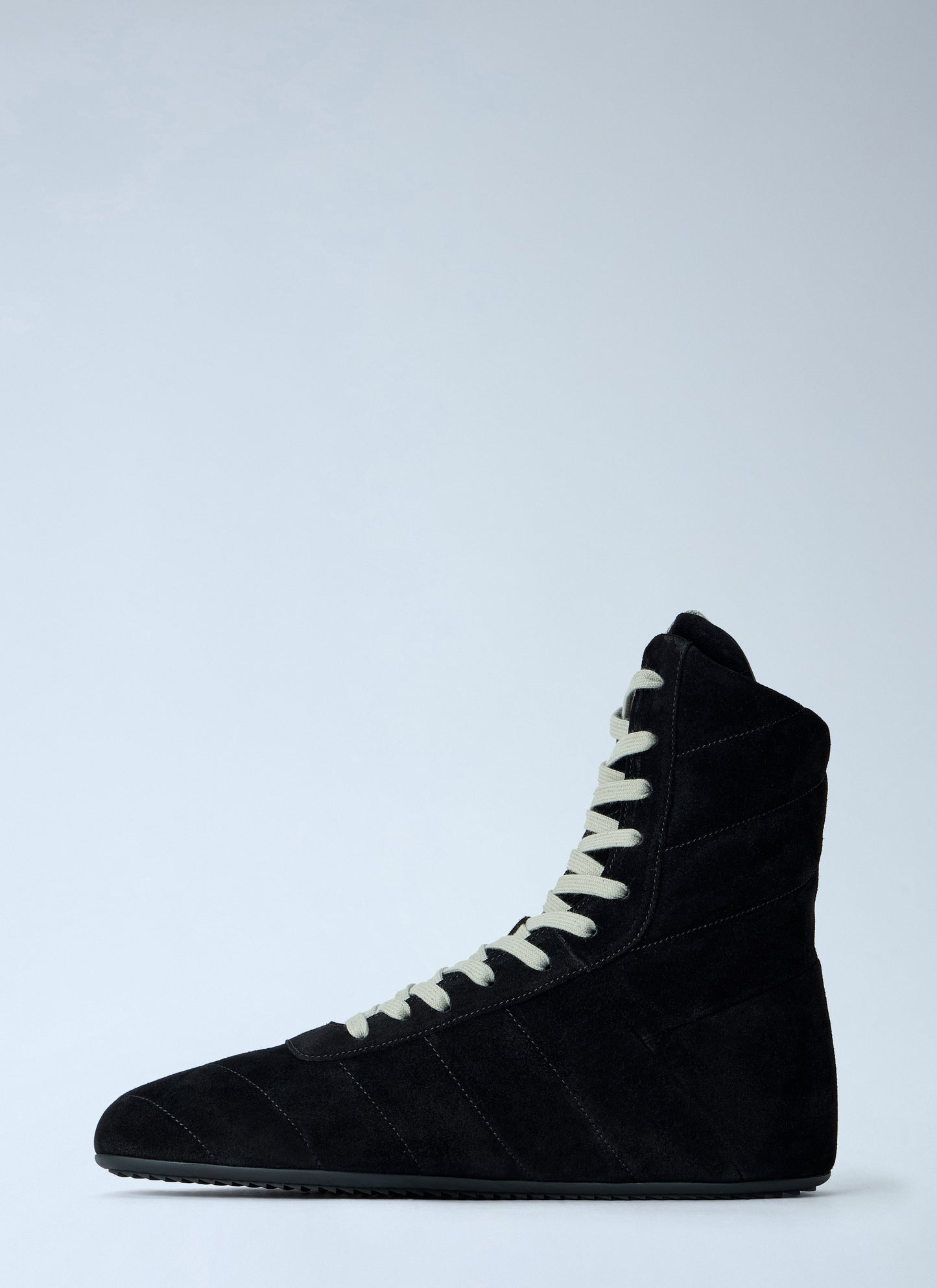Rick Owens Men Quilted Minimal High Sneakers RICK OWENS