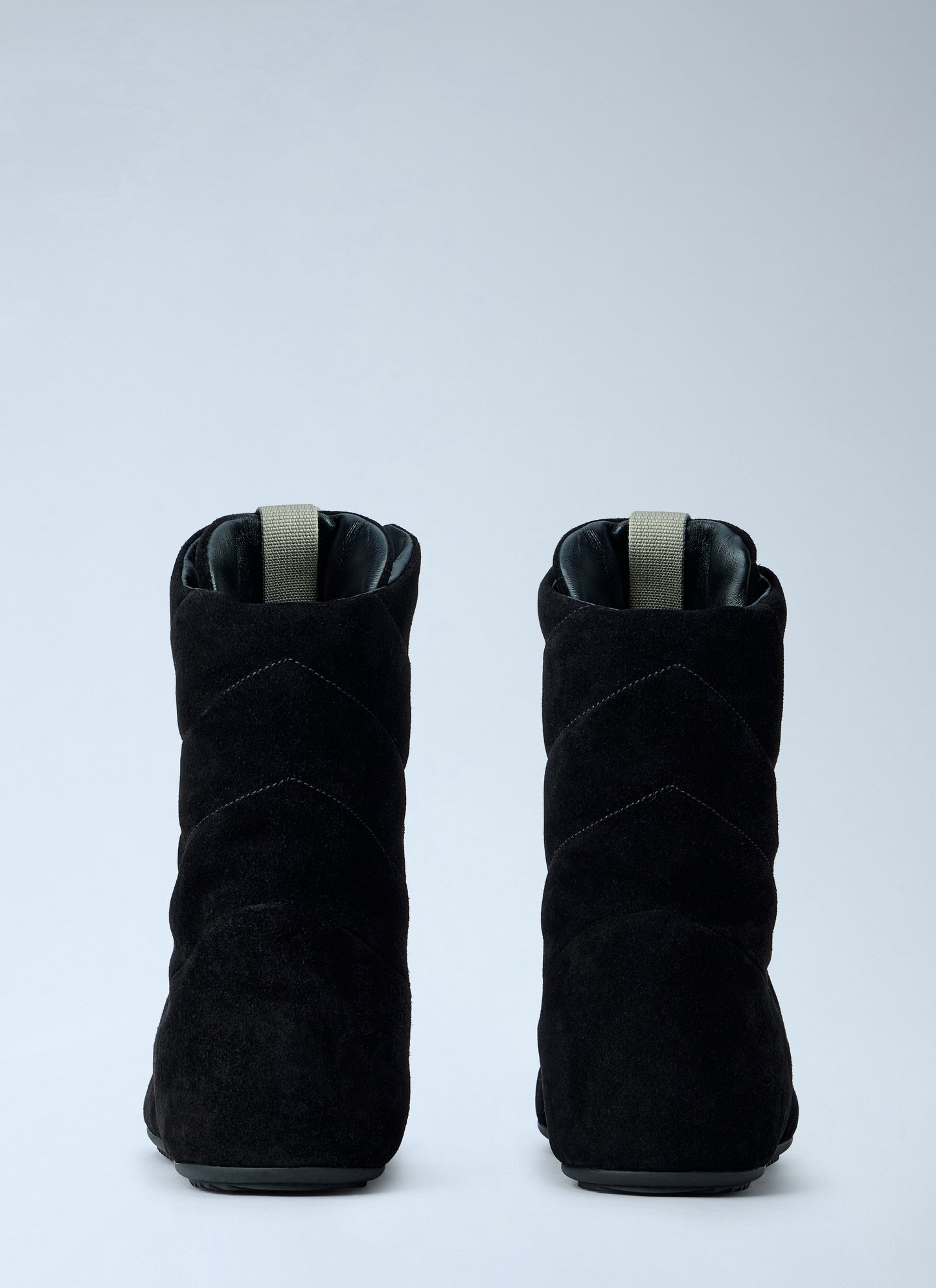 Rick Owens Men Quilted Minimal High Sneakers RICK OWENS