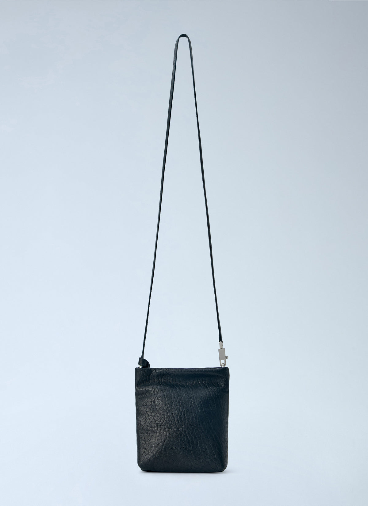 Rick Owens Men Leather Crossbody Bag RICK OWENS