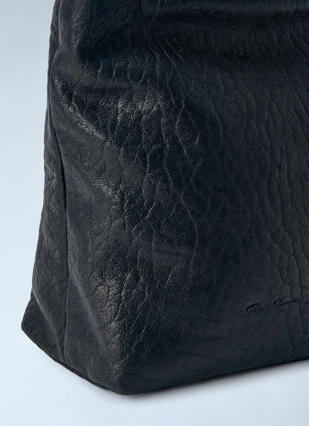 Rick Owens Men Leather Crossbody Bag RICK OWENS