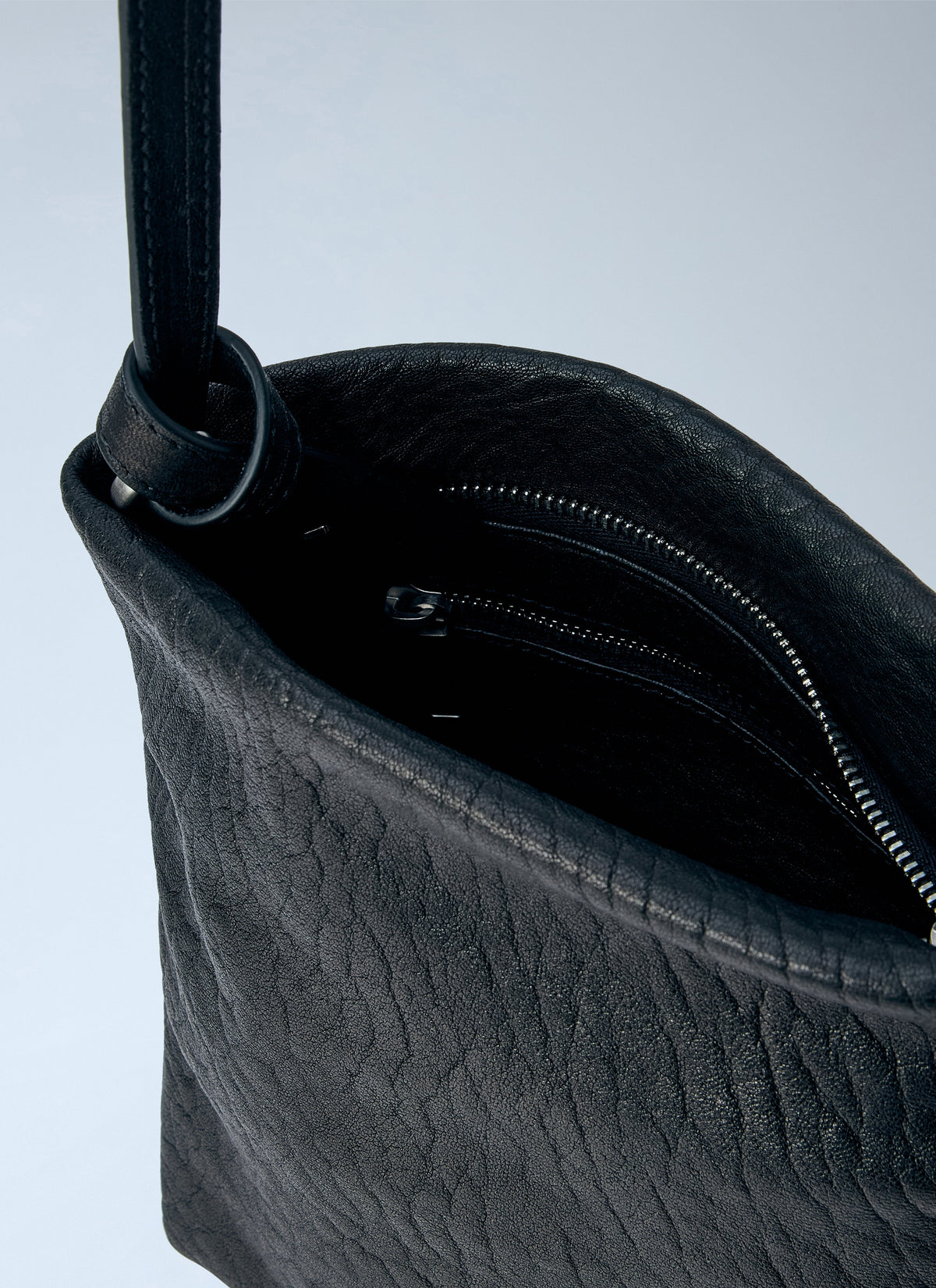 Rick Owens Men Leather Crossbody Bag RICK OWENS