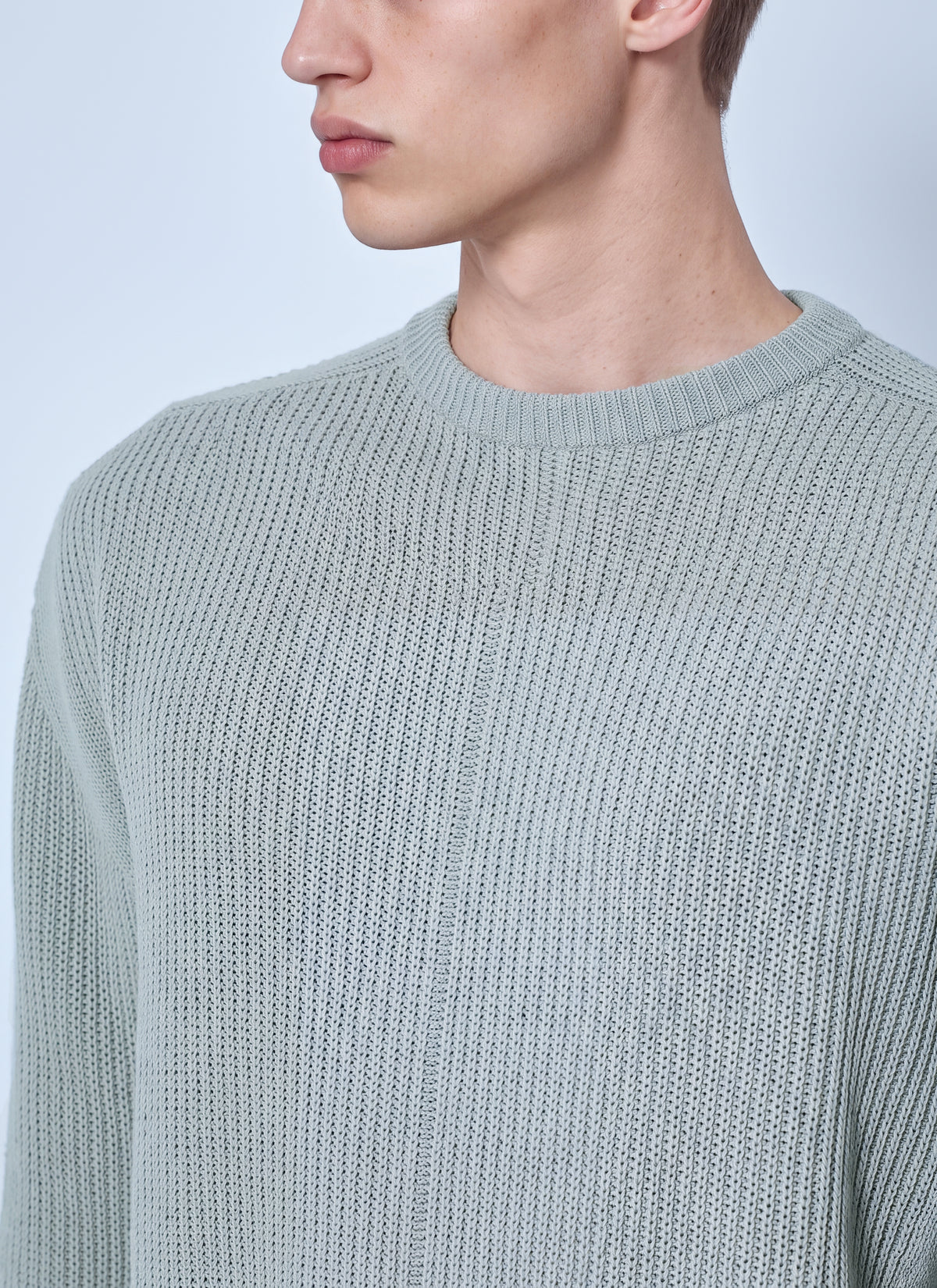Rick Owens Men Fisherman Round Neck Sweater RICK OWENS