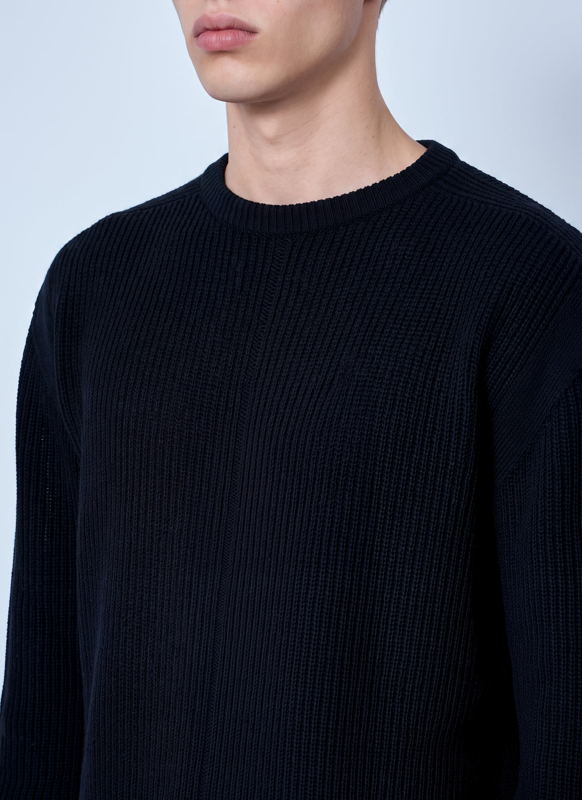 Rick Owens Men Fisherman Round Neck Sweater RICK OWENS