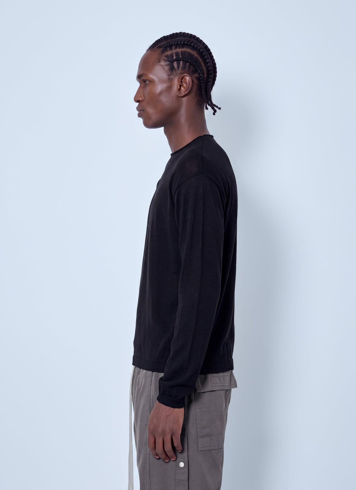Rick Owens Men Cut-Out Detail Sweater RICK OWENS