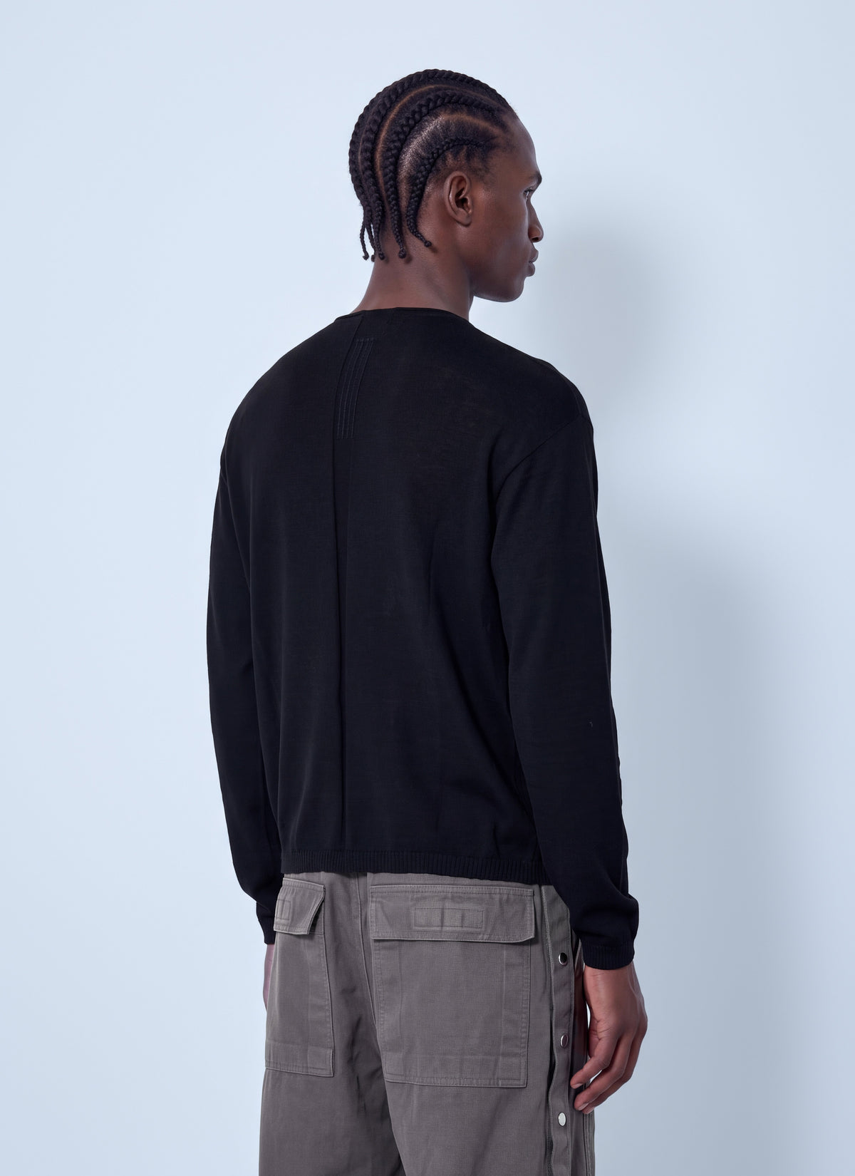 Rick Owens Men Cut-Out Detail Sweater RICK OWENS
