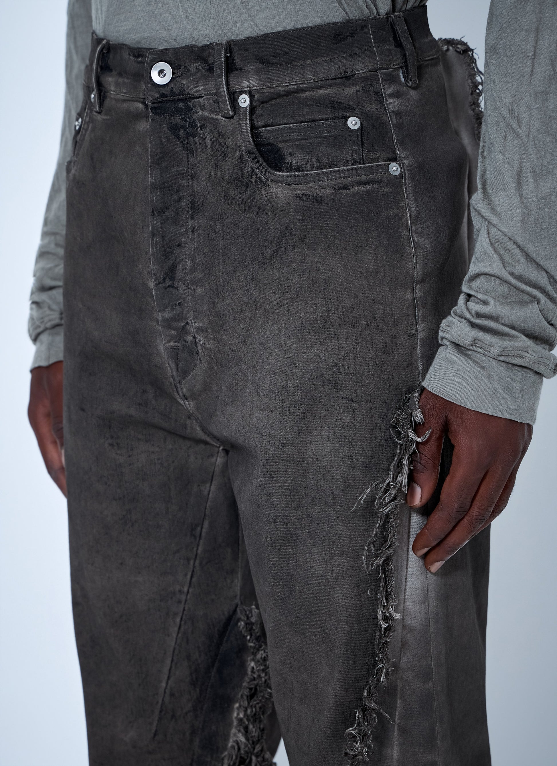 Rick Owens Men Bolan Bootcut Jeans RICK OWENS