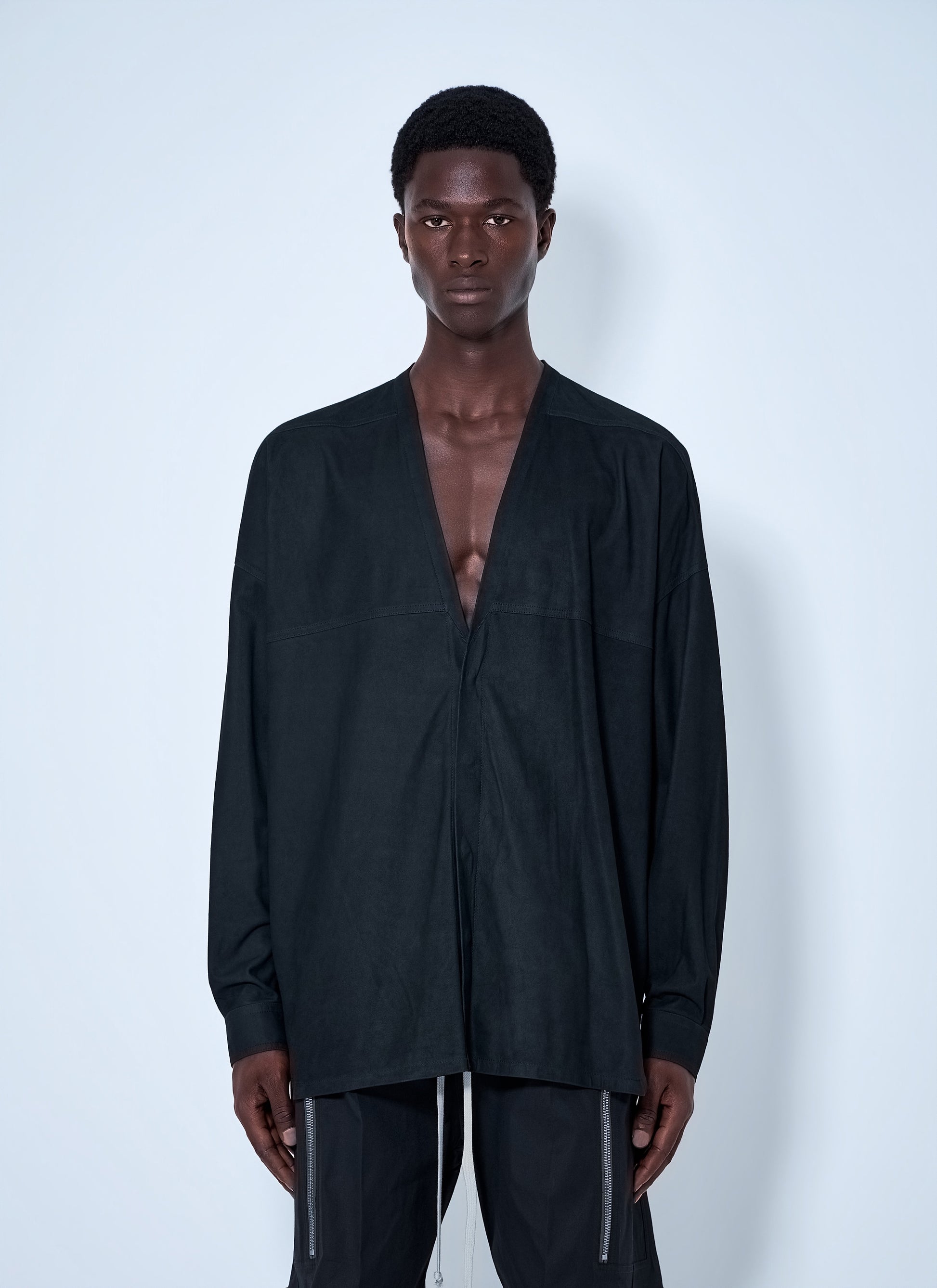 Rick Owens Men Lido Larry Shirt RICK OWENS