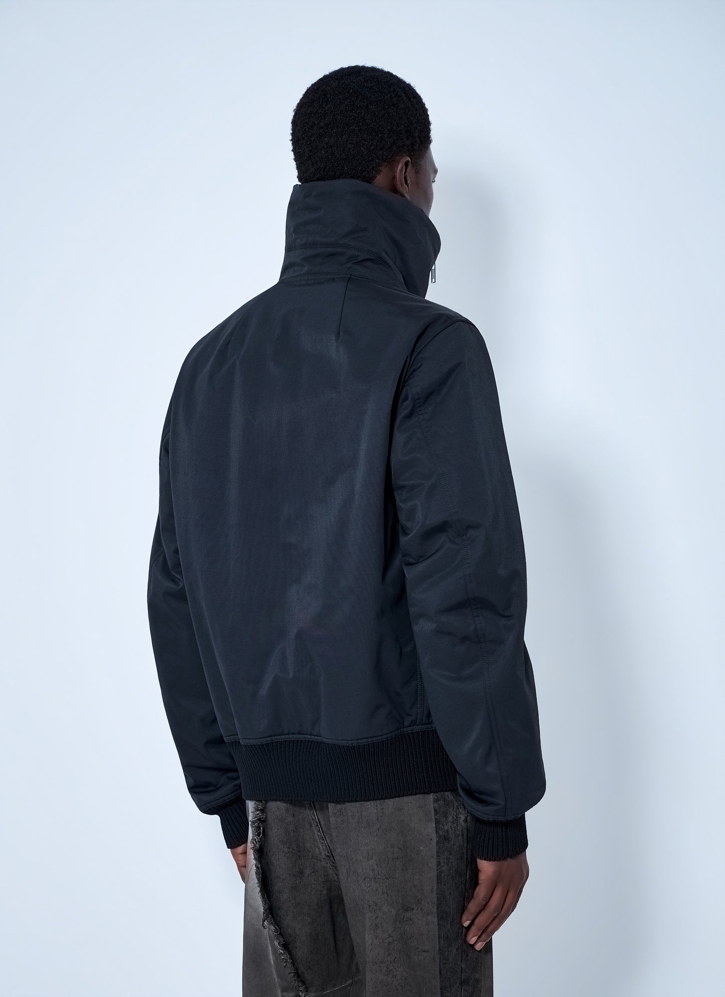 Rick Owens Men Tower Dracuflight Bomber Jacket RICK OWENS
