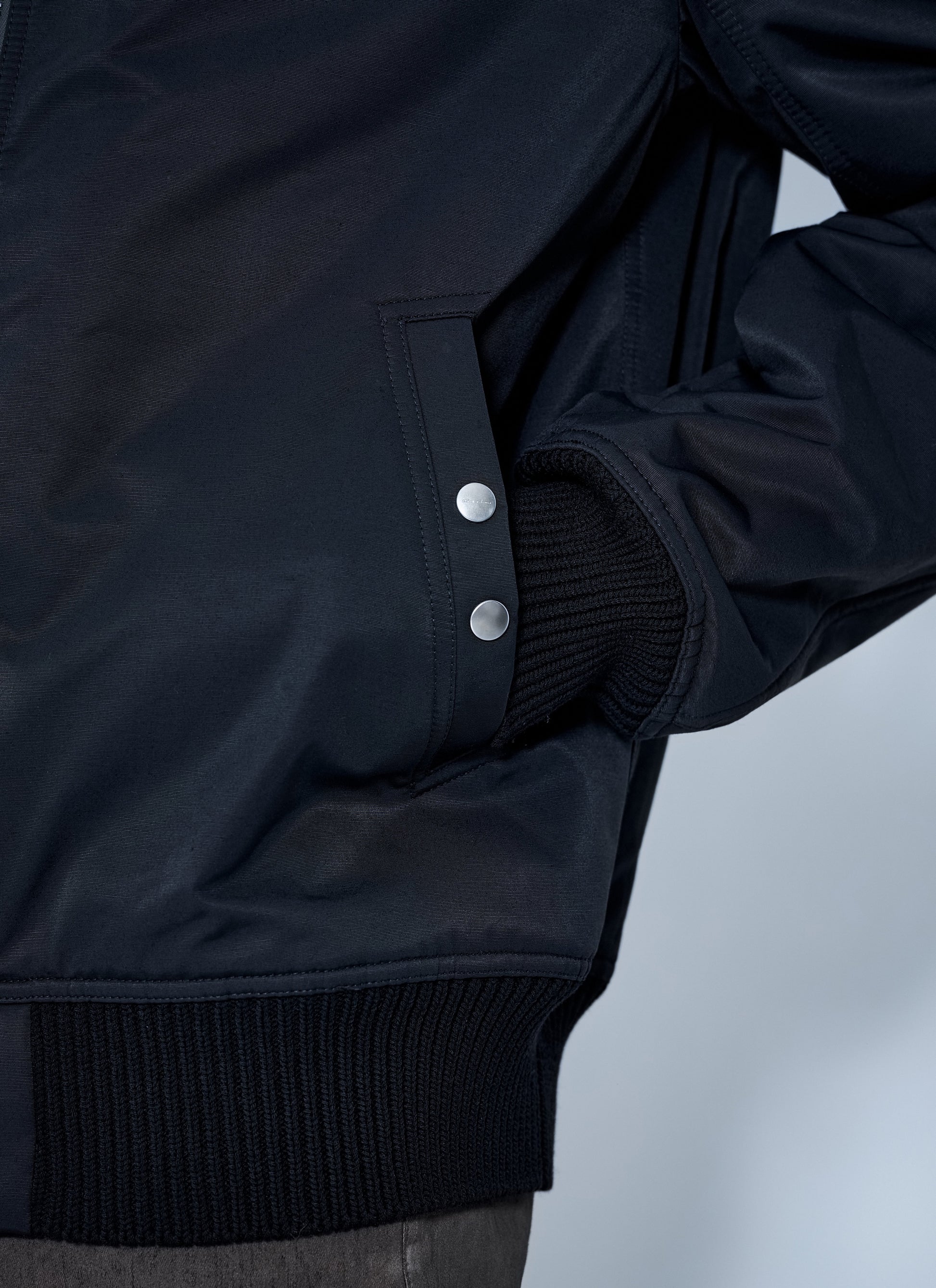 Rick Owens Men Tower Dracuflight Bomber Jacket RICK OWENS