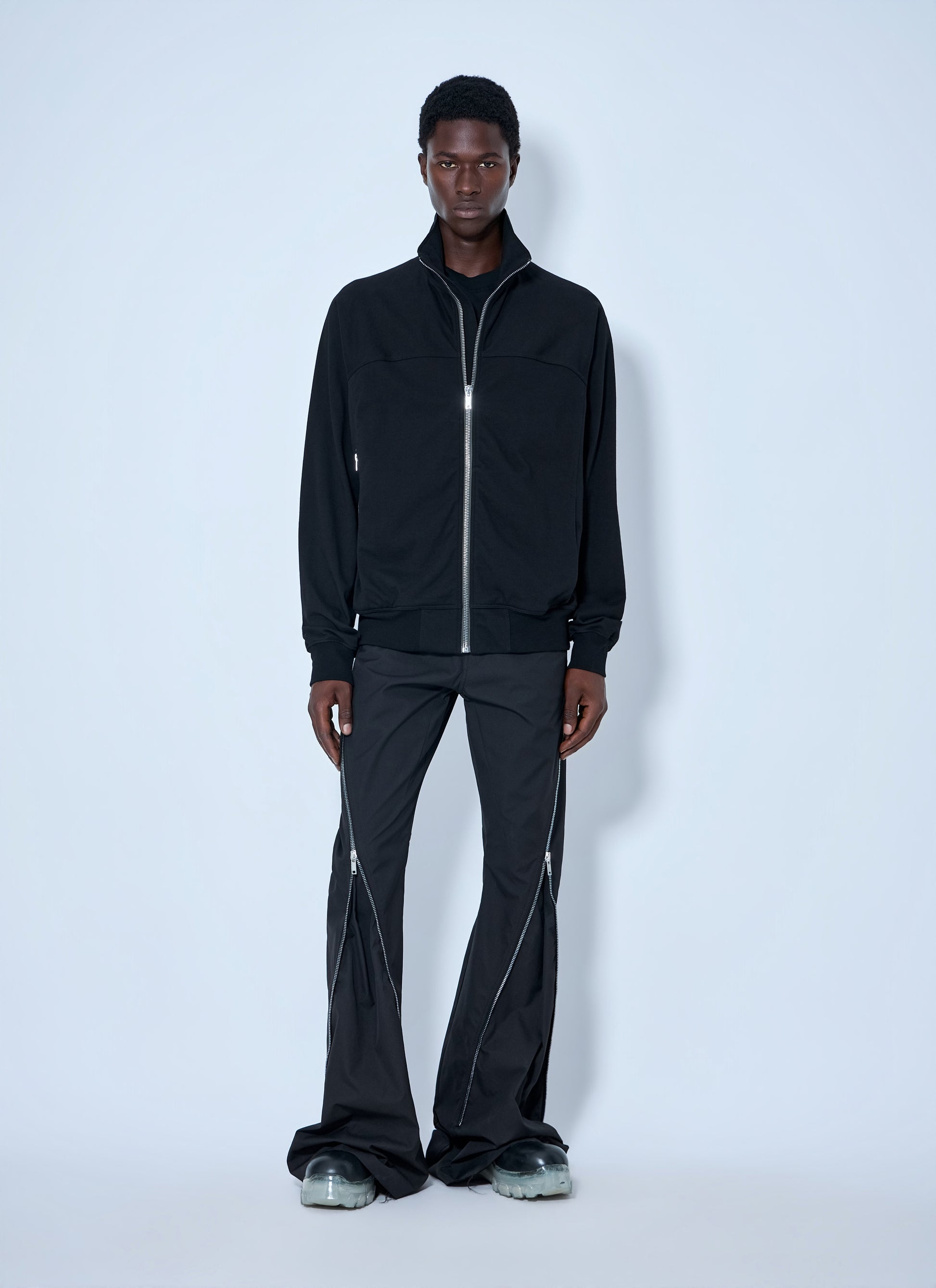 Rick Owens Men High-Neck Zip-Up Jacket RICK OWENS
