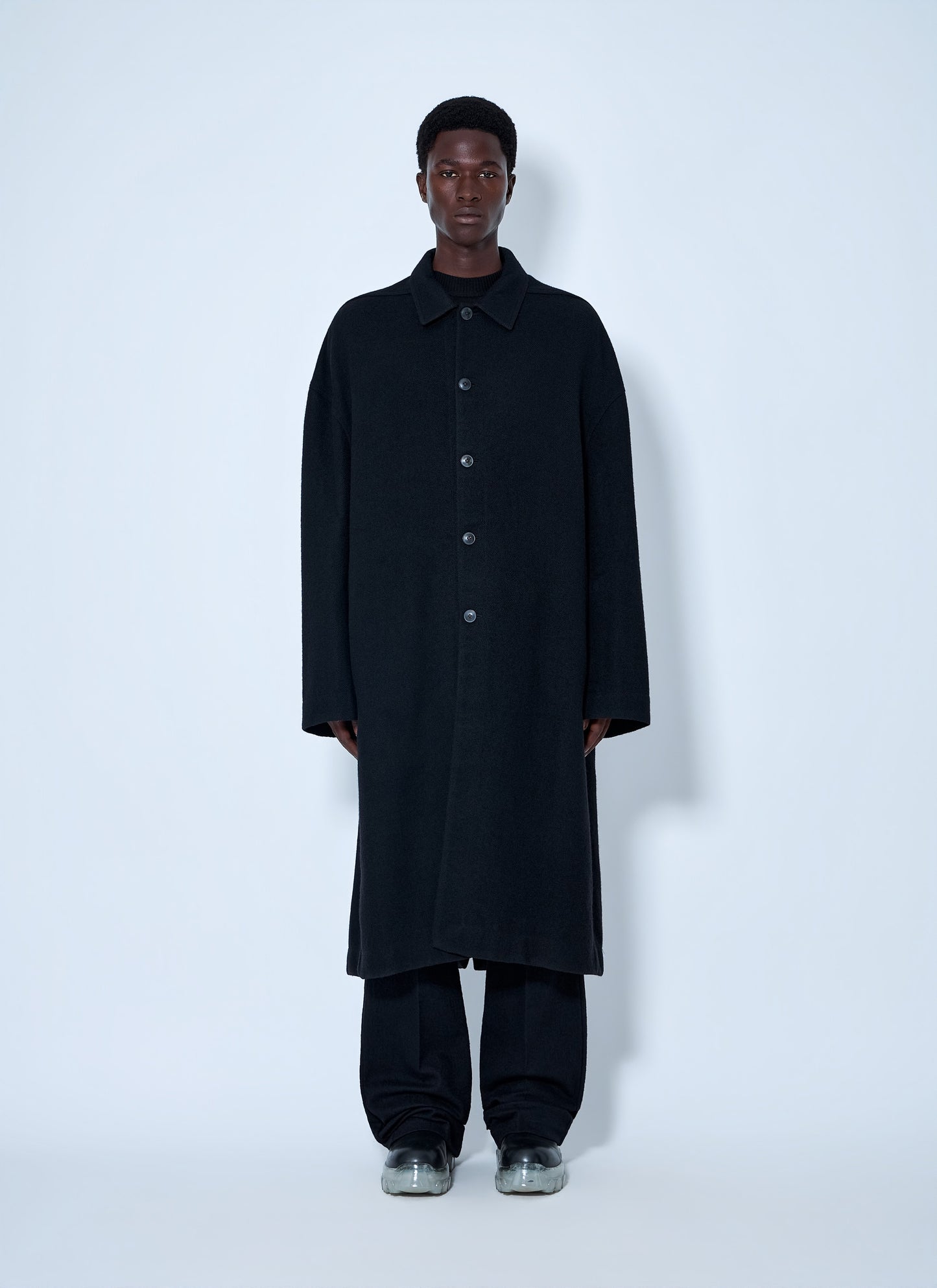 Rick Owens Men Buttoned Brad Coat RICK OWENS
