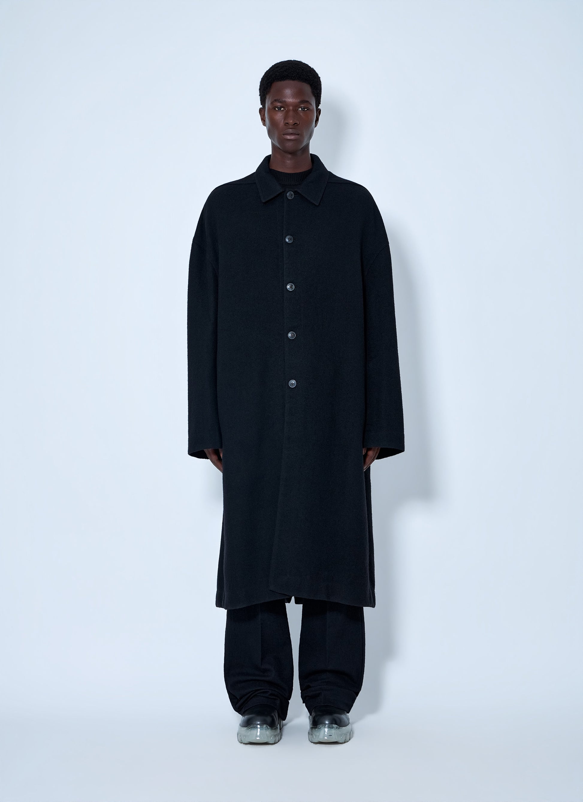 Rick Owens Men Buttoned Brad Coat RICK OWENS