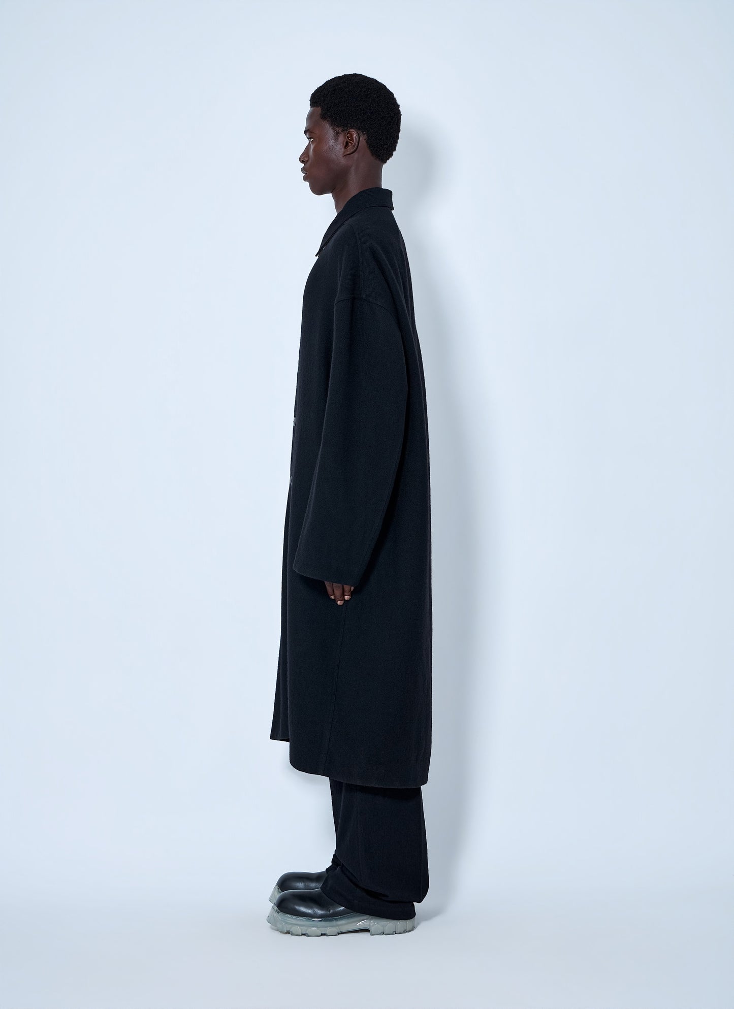 Rick Owens Men Buttoned Brad Coat RICK OWENS