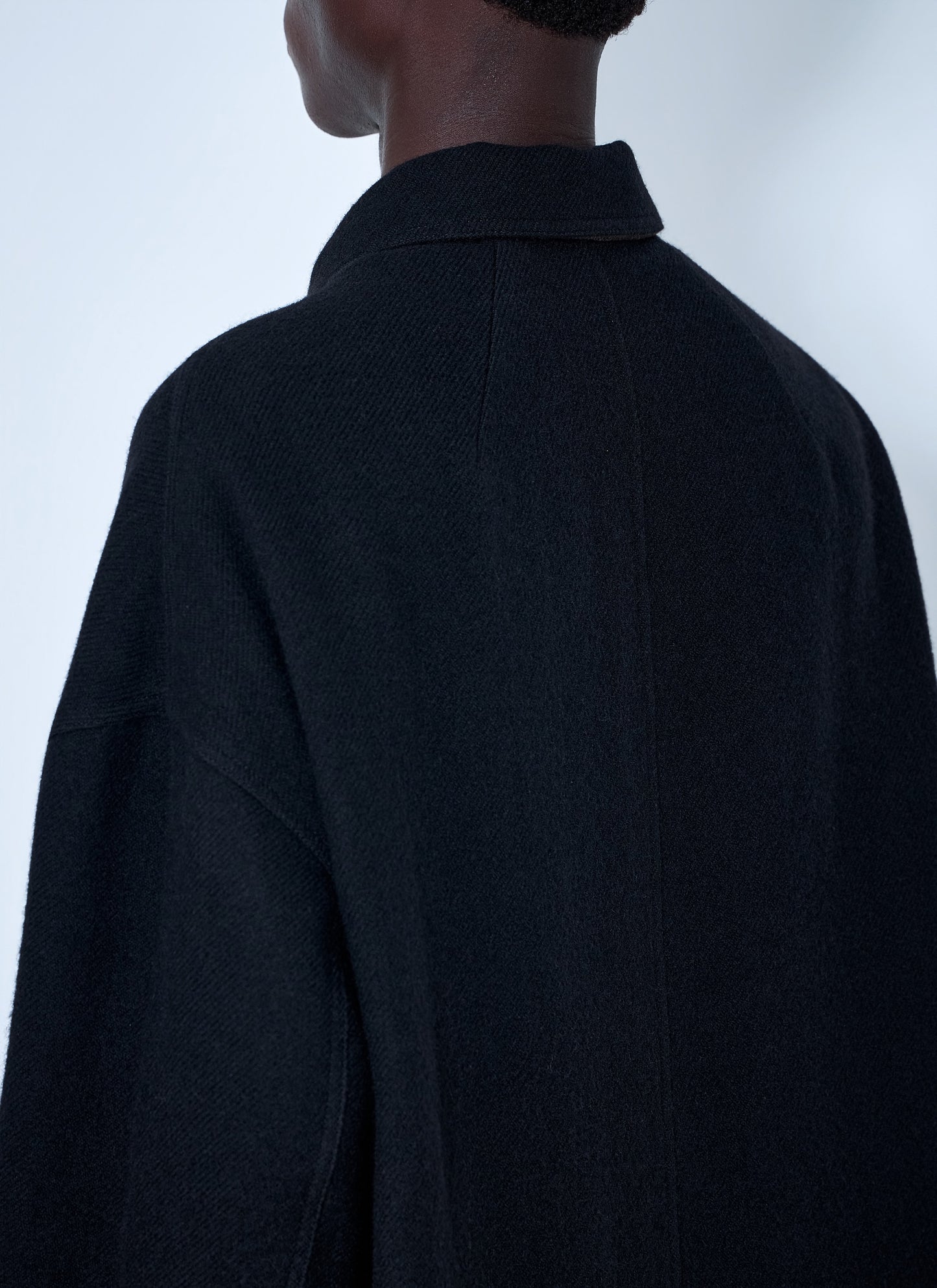 Rick Owens Men Buttoned Brad Coat RICK OWENS