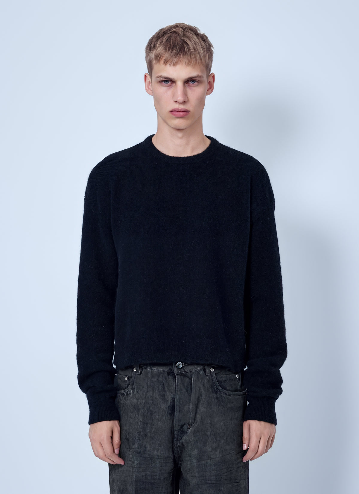 Rick Owens Men Tower Round Neck Top RICK OWENS