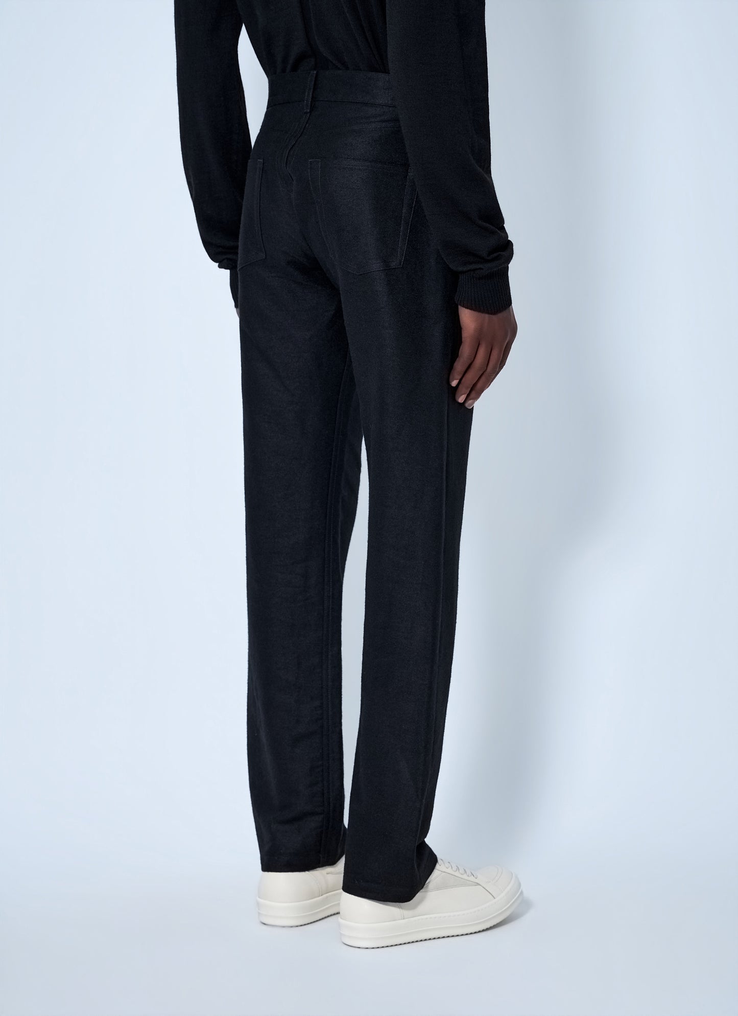 Rick Owens Men Straight-Leg Denim Trousers RICK OWENS