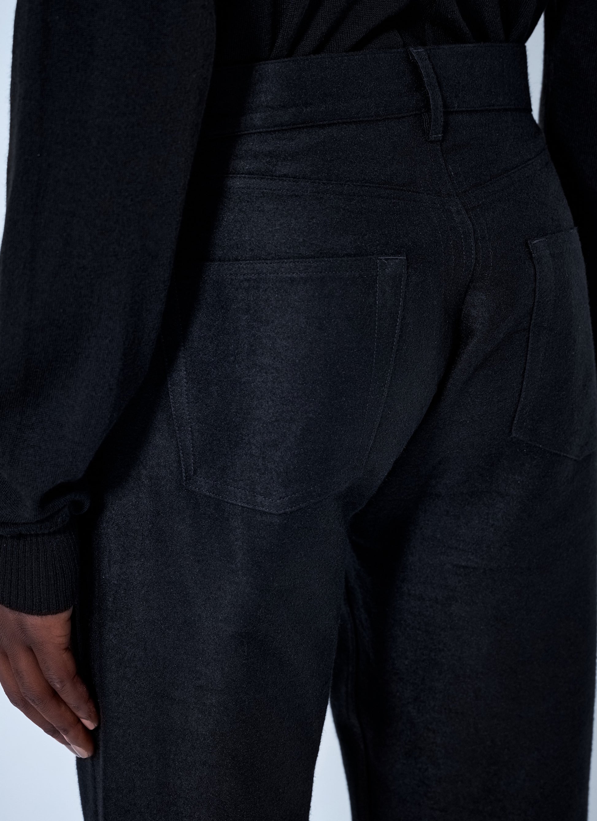 Rick Owens Men Straight-Leg Denim Trousers RICK OWENS
