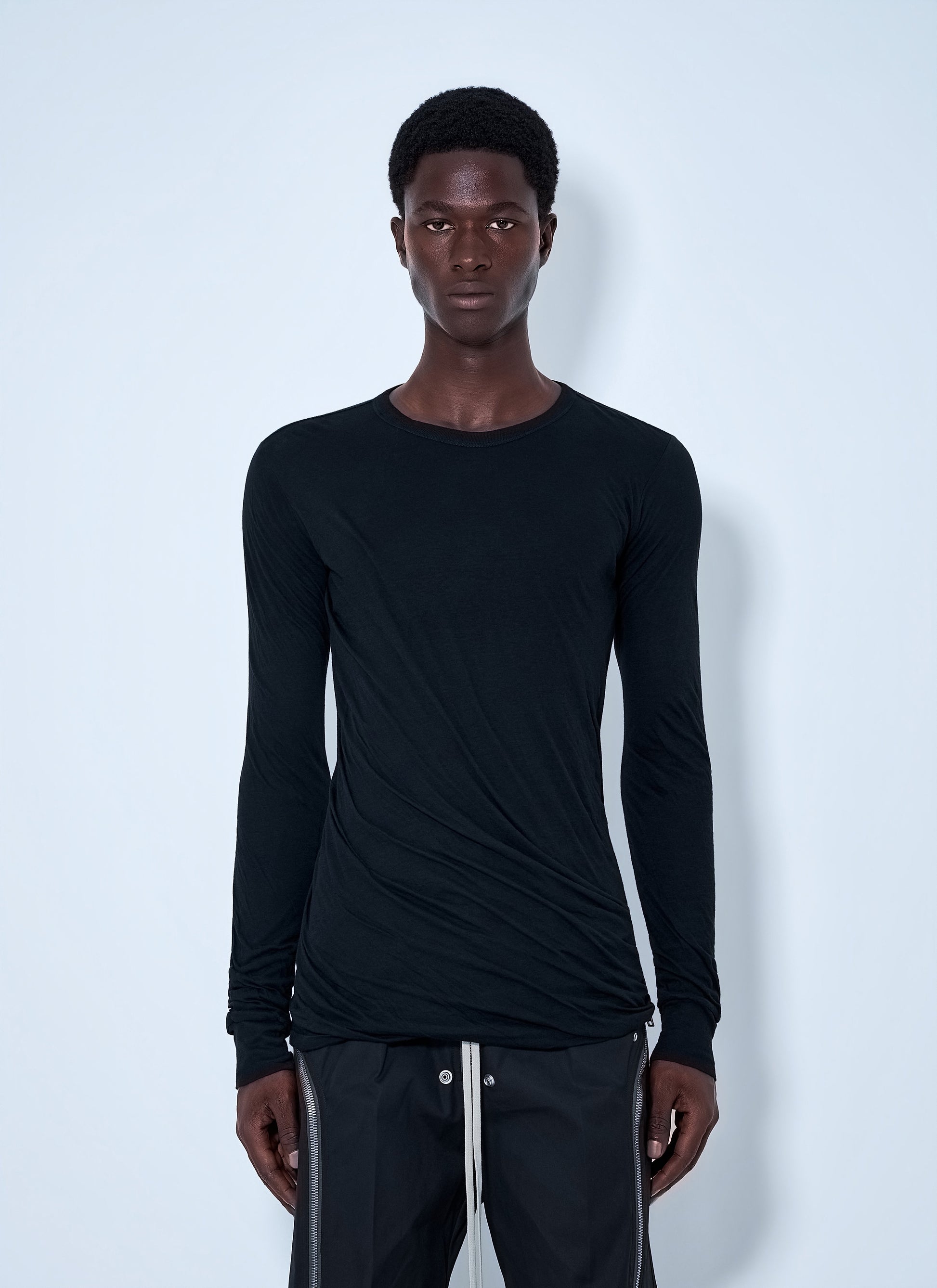 Rick Owens Men Long Sleeve Crewneck Top RICK OWENS