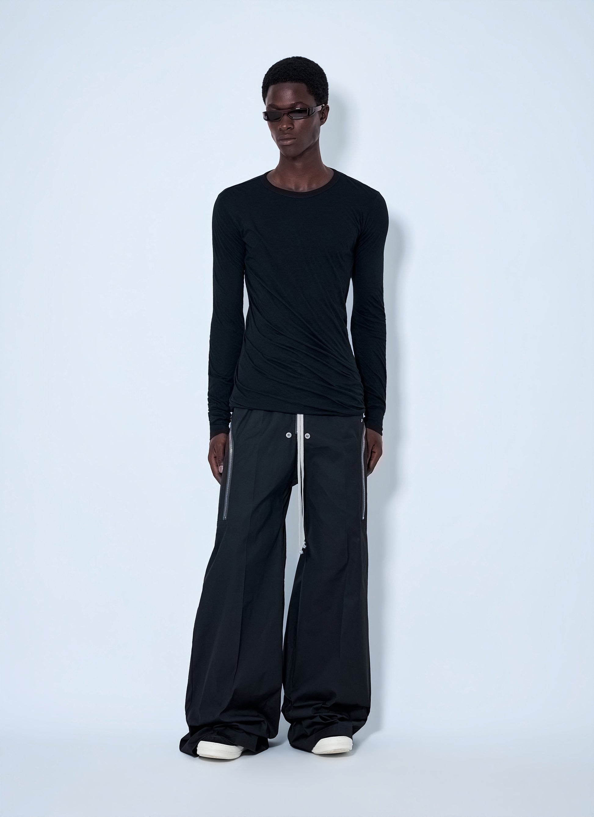 Rick Owens Men Long Sleeve Crewneck Top RICK OWENS
