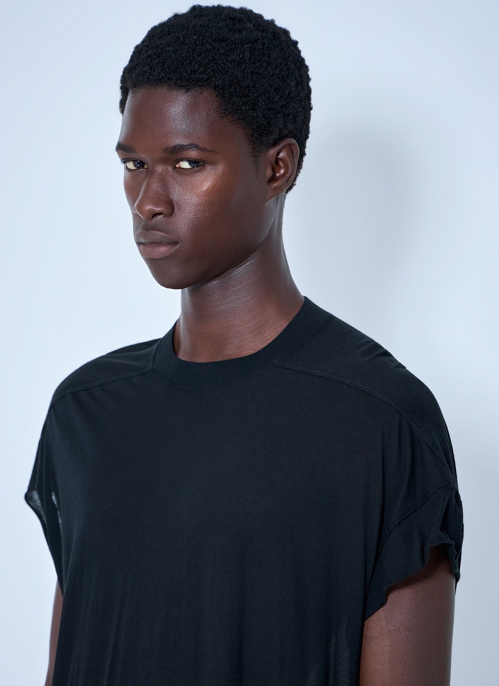 Rick Owens Men Jumbo Short Sleeve T-Shirt RICK OWENS