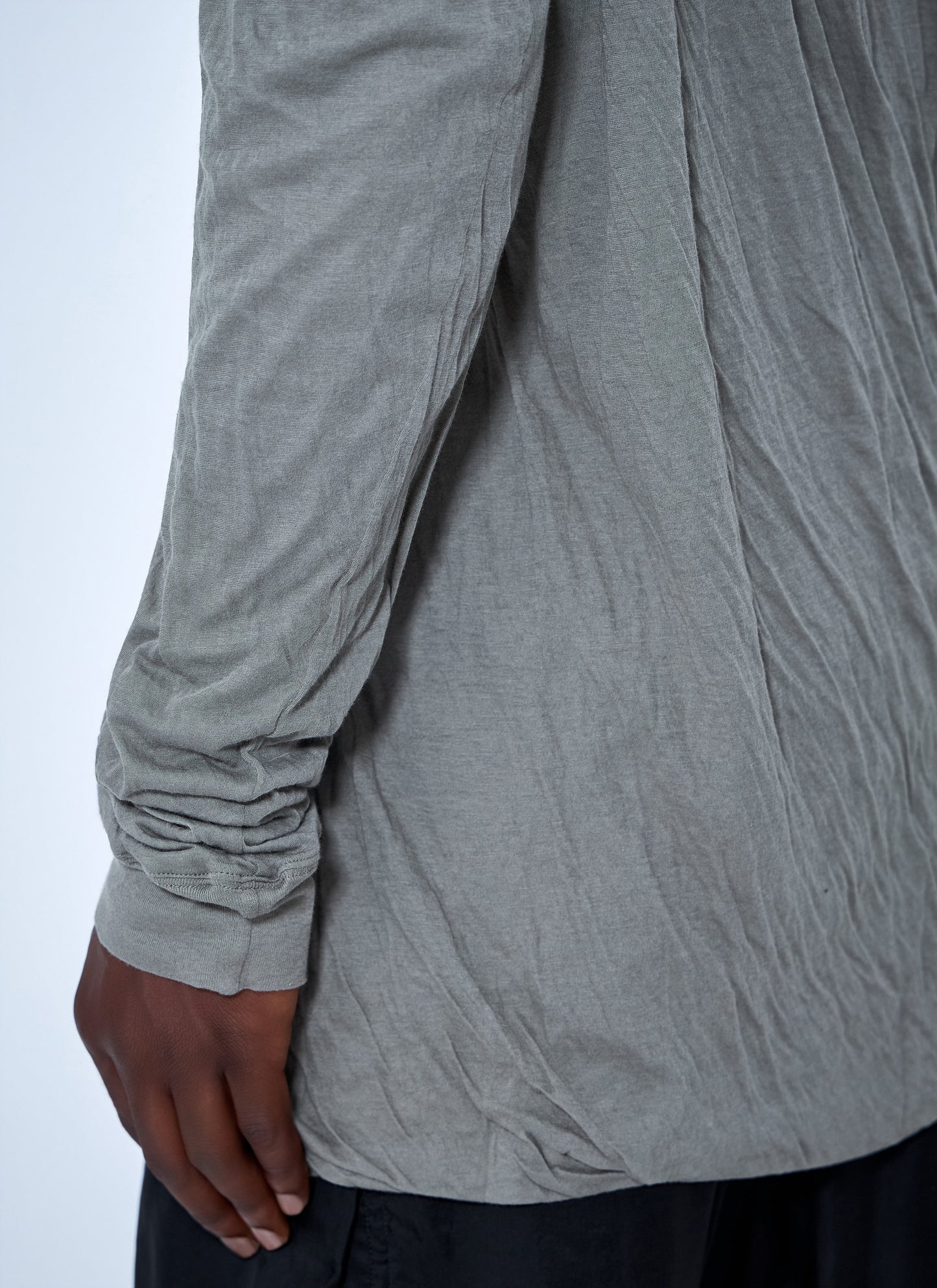Rick Owens Men Jumbo Double Ls T-Shirt RICK OWENS