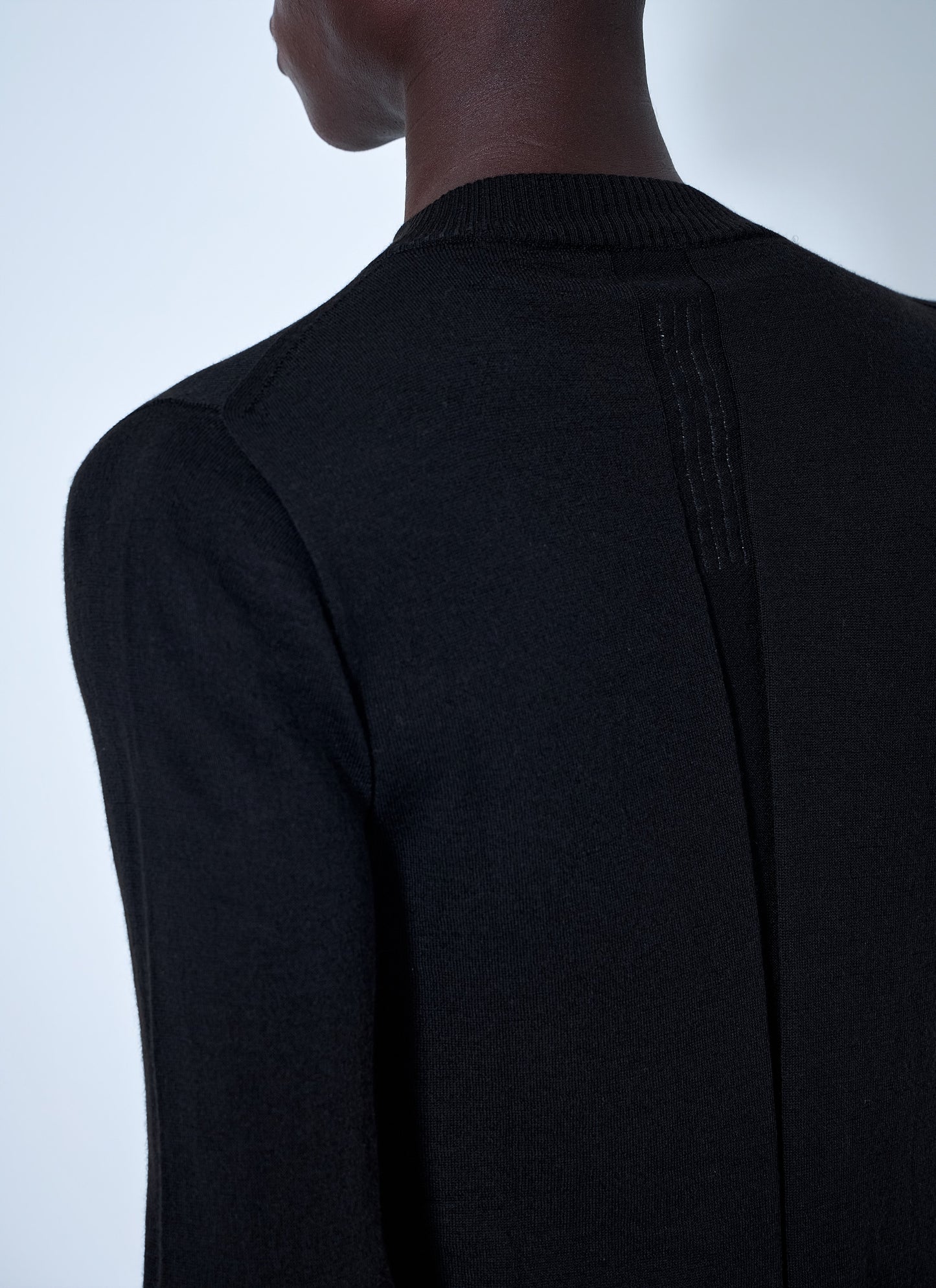 Rick Owens Men Fine Knit Crewneck Sweater RICK OWENS