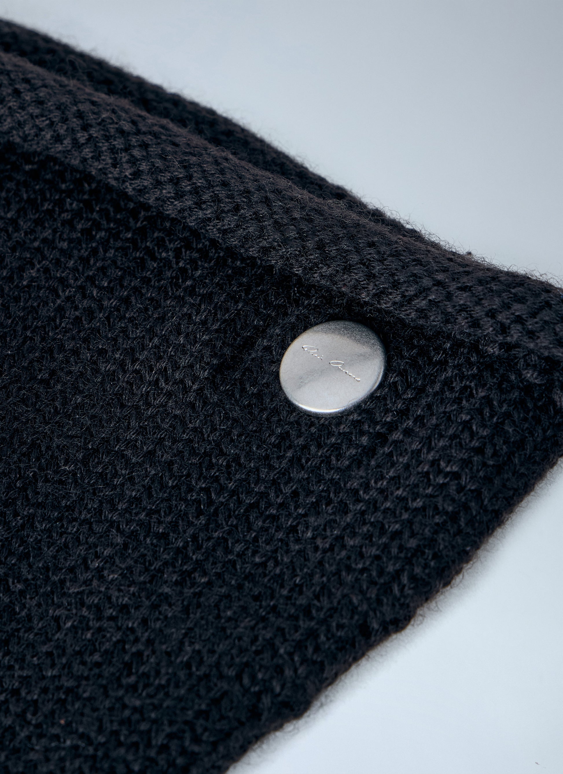 Rick Owens Men Extended Knit Gloves RICK OWENS