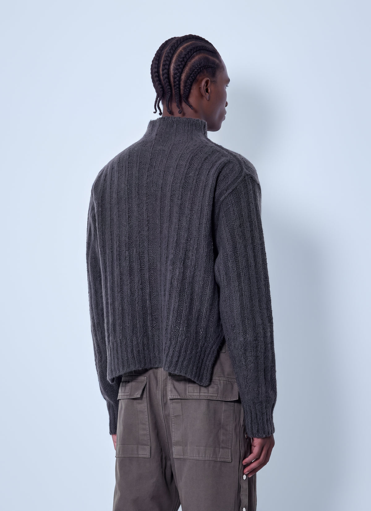Rick Owens Men Turtle Neck Knit Jumper RICK OWENS