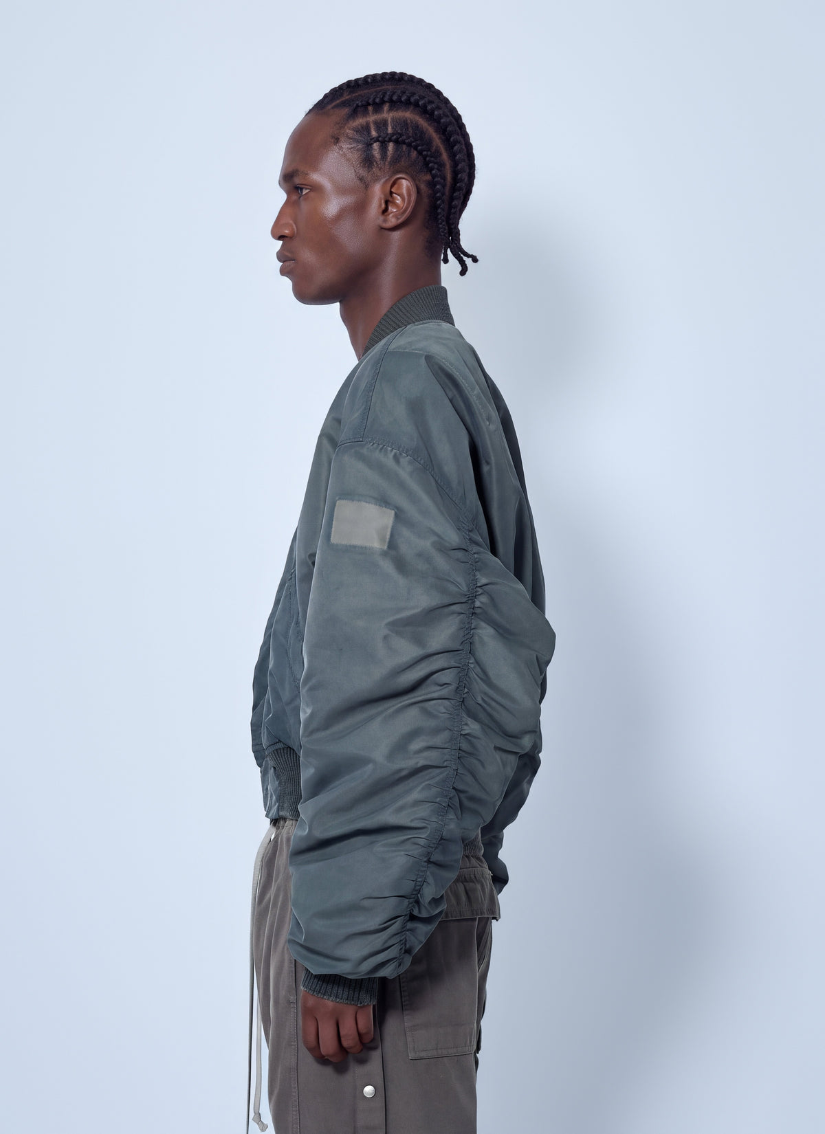 Rick Owens Men Secchia Flight Bomber Jacket RICK OWENS