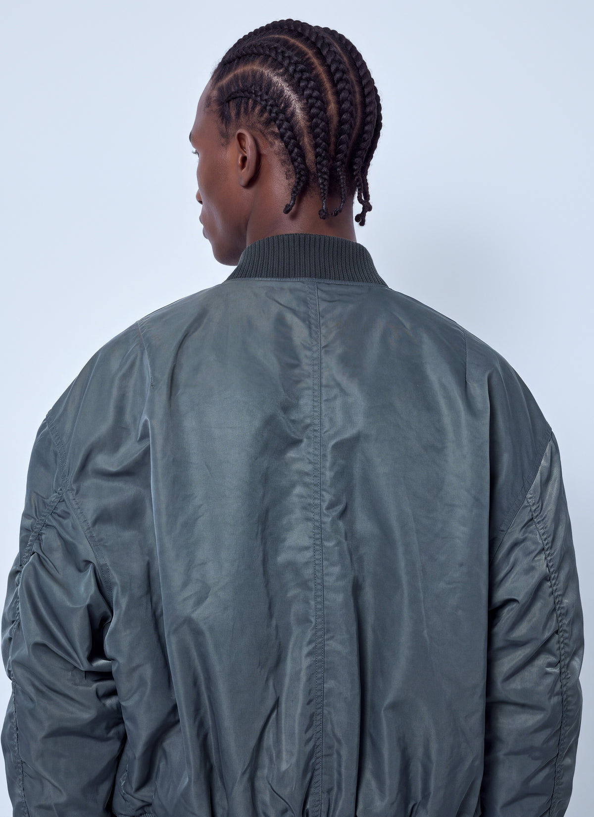 Rick Owens Men Secchia Flight Bomber Jacket RICK OWENS
