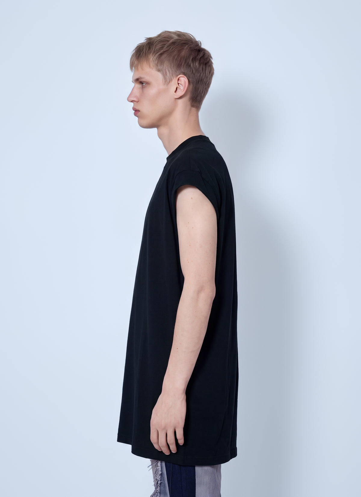 Rick Owens Men Jumbo Short Sleeve T-Shirt RICK OWENS