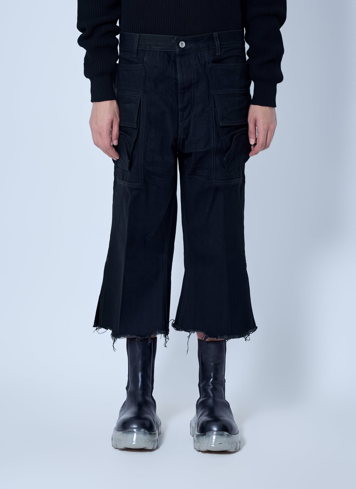 Rick Owens Men Cargo Bolan Cutoffs RICK OWENS